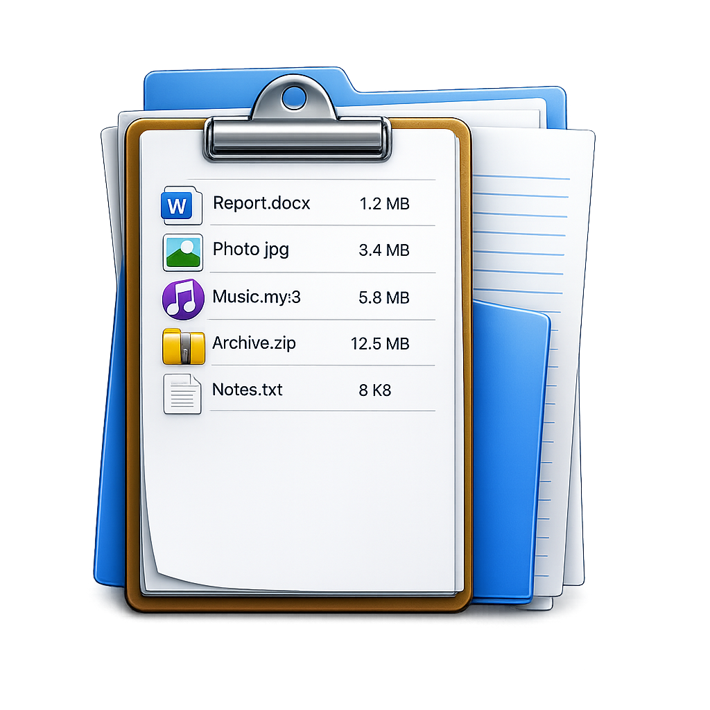 FileLister: Folder Inventory app icon