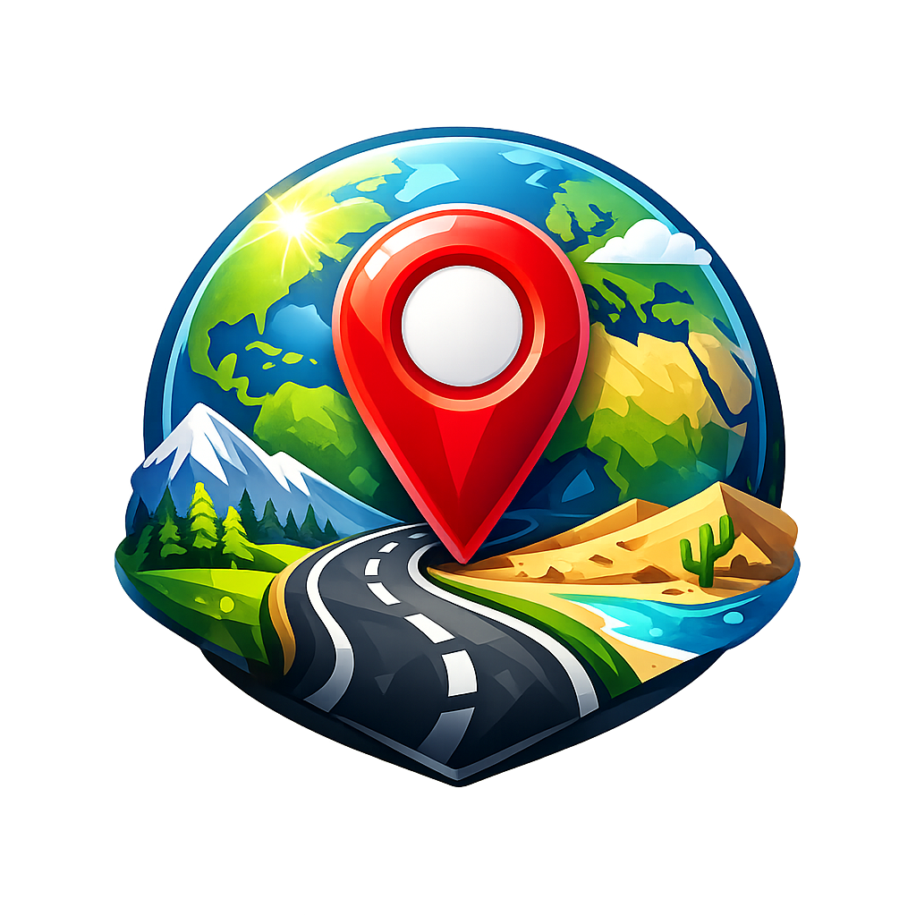 GeoExplorer AI Map Guess Game logo