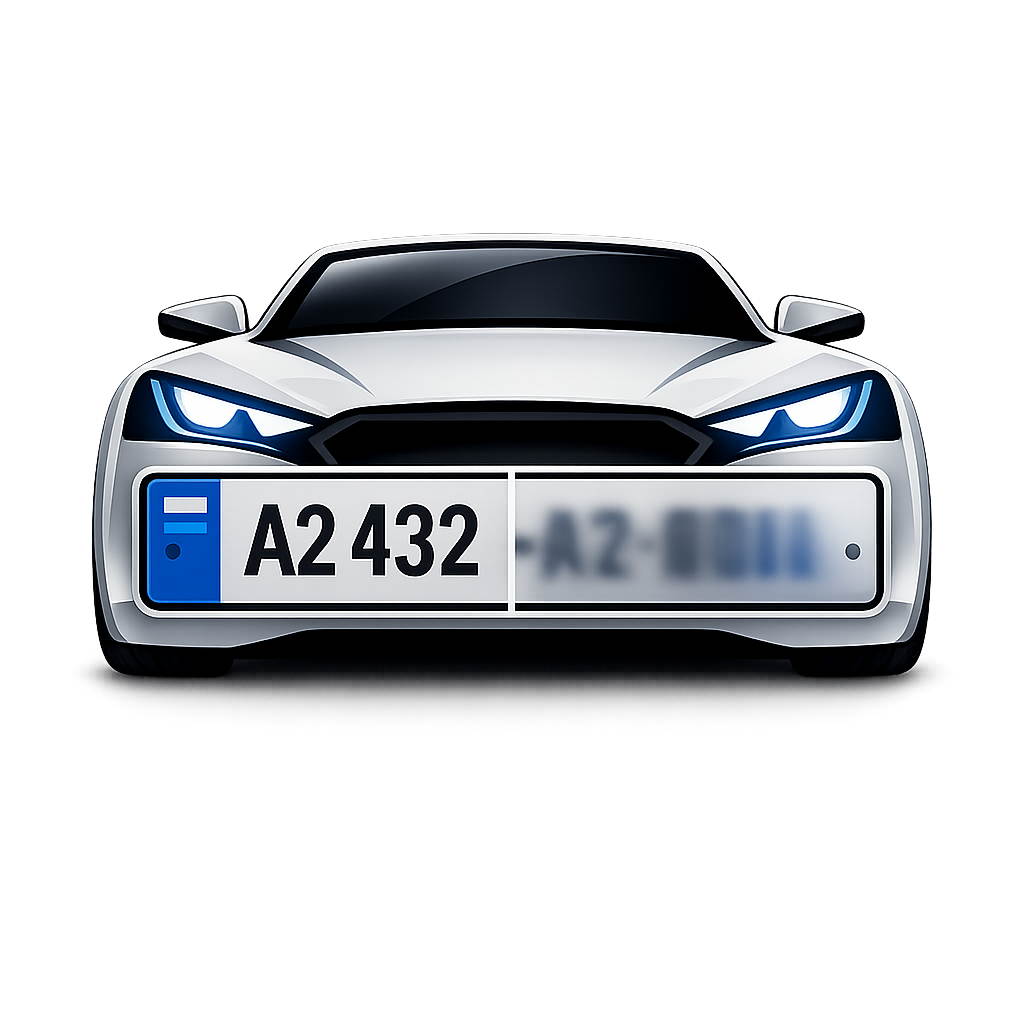 Plate Blur AI app icon