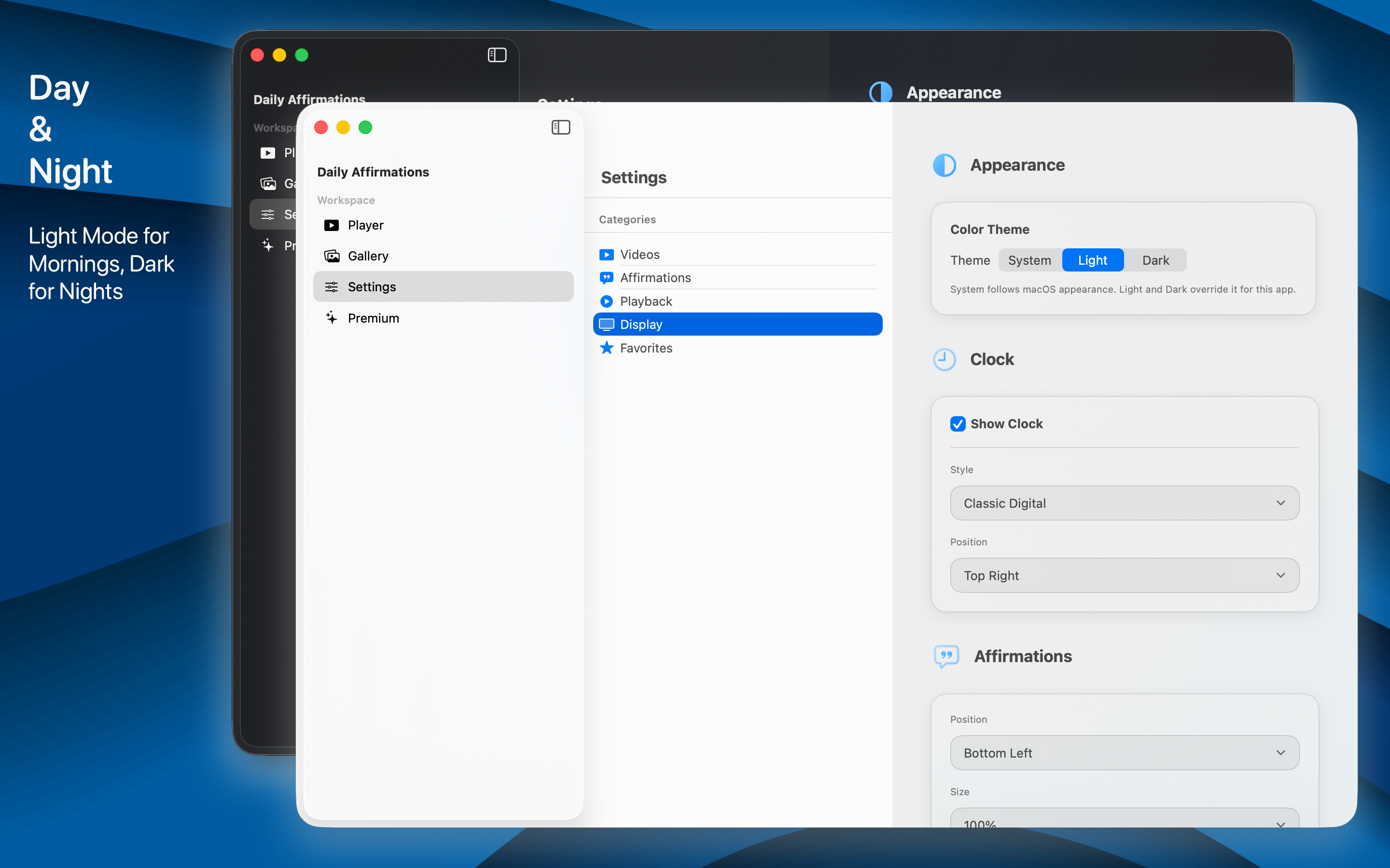 Daily Affirmations macOS screenshot 5
