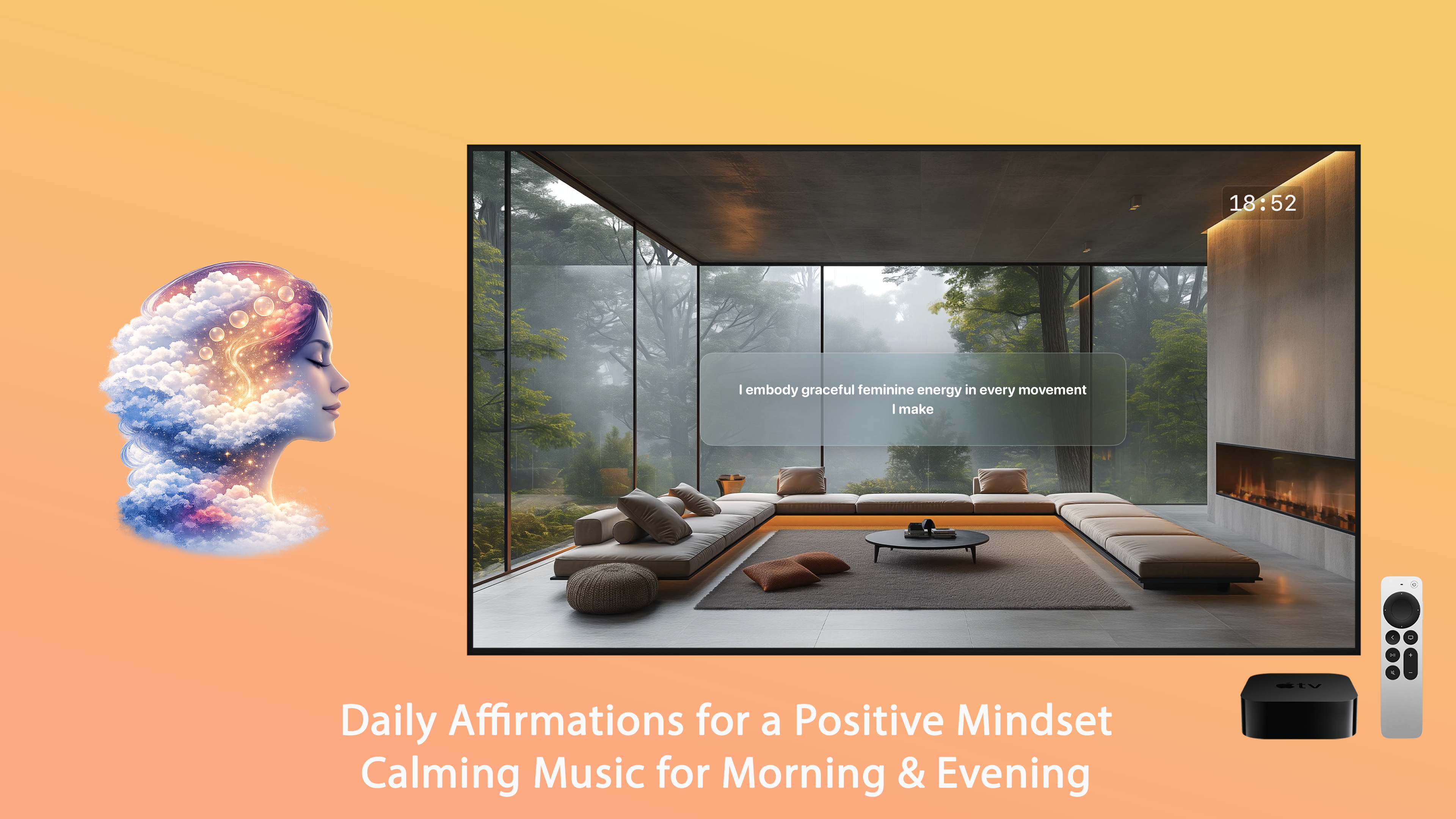 Daily Affirmations Apple TV screenshot 1