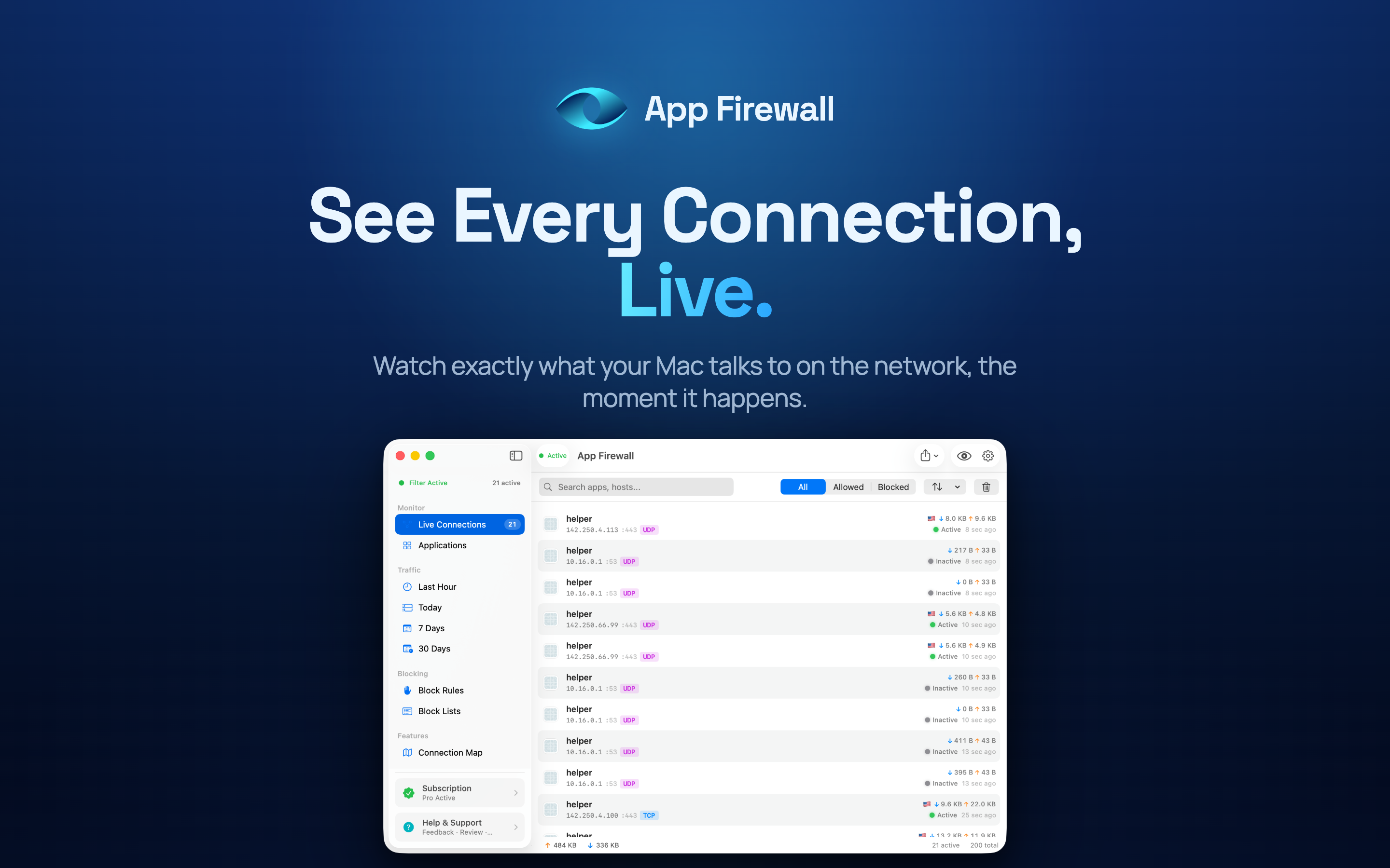 App Firewall Mac screenshot 1