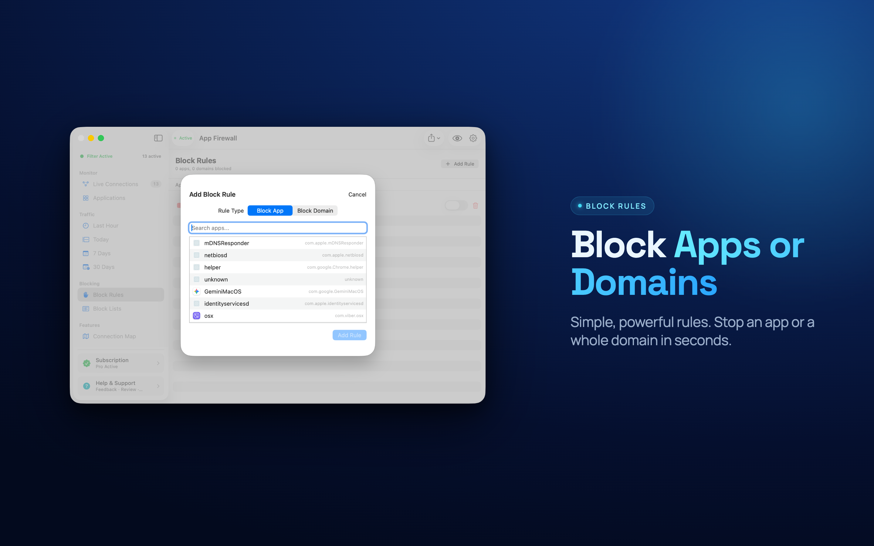 App Firewall Mac screenshot 7