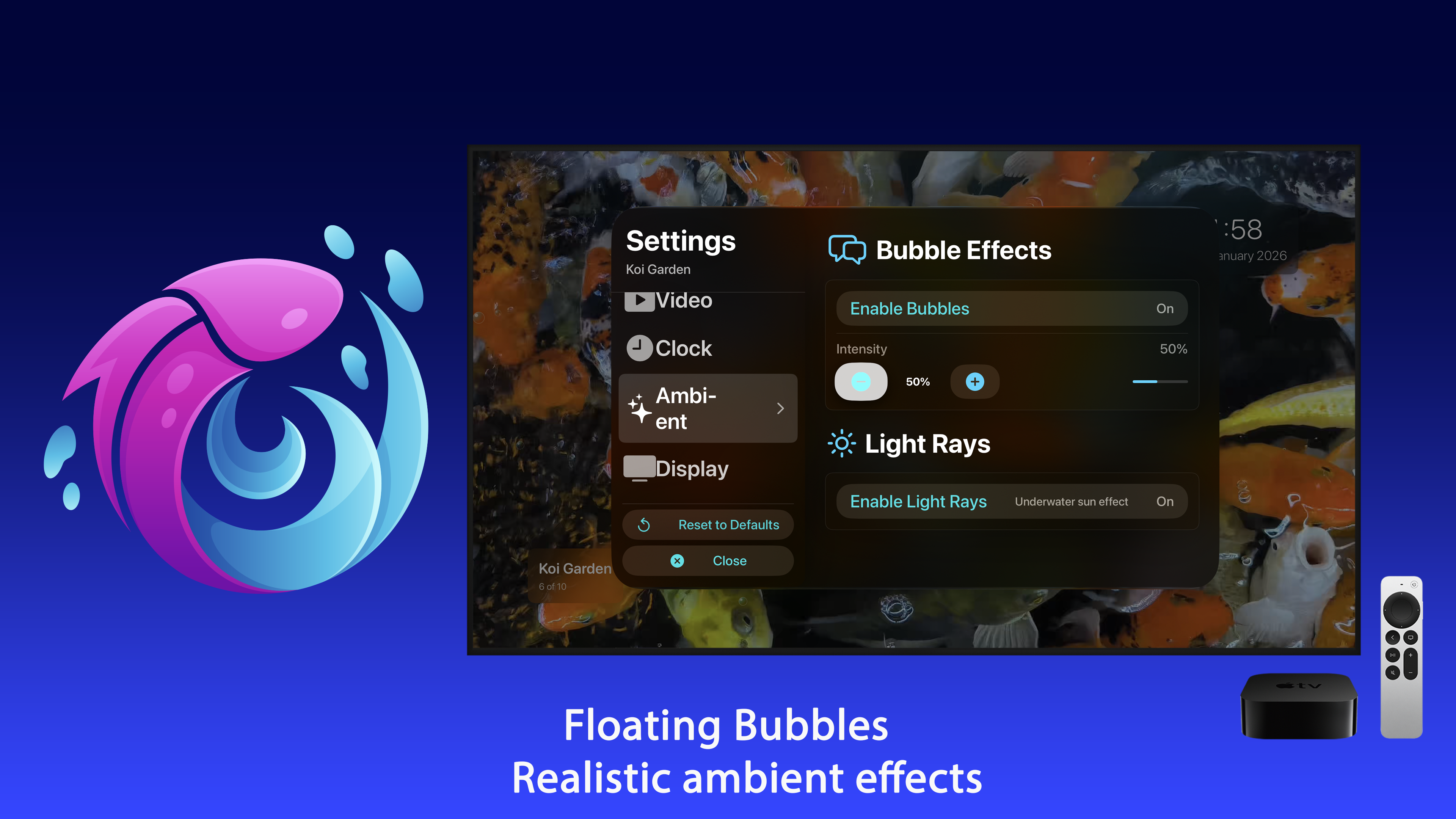 Live Aquarium Apple TV screenshot 5