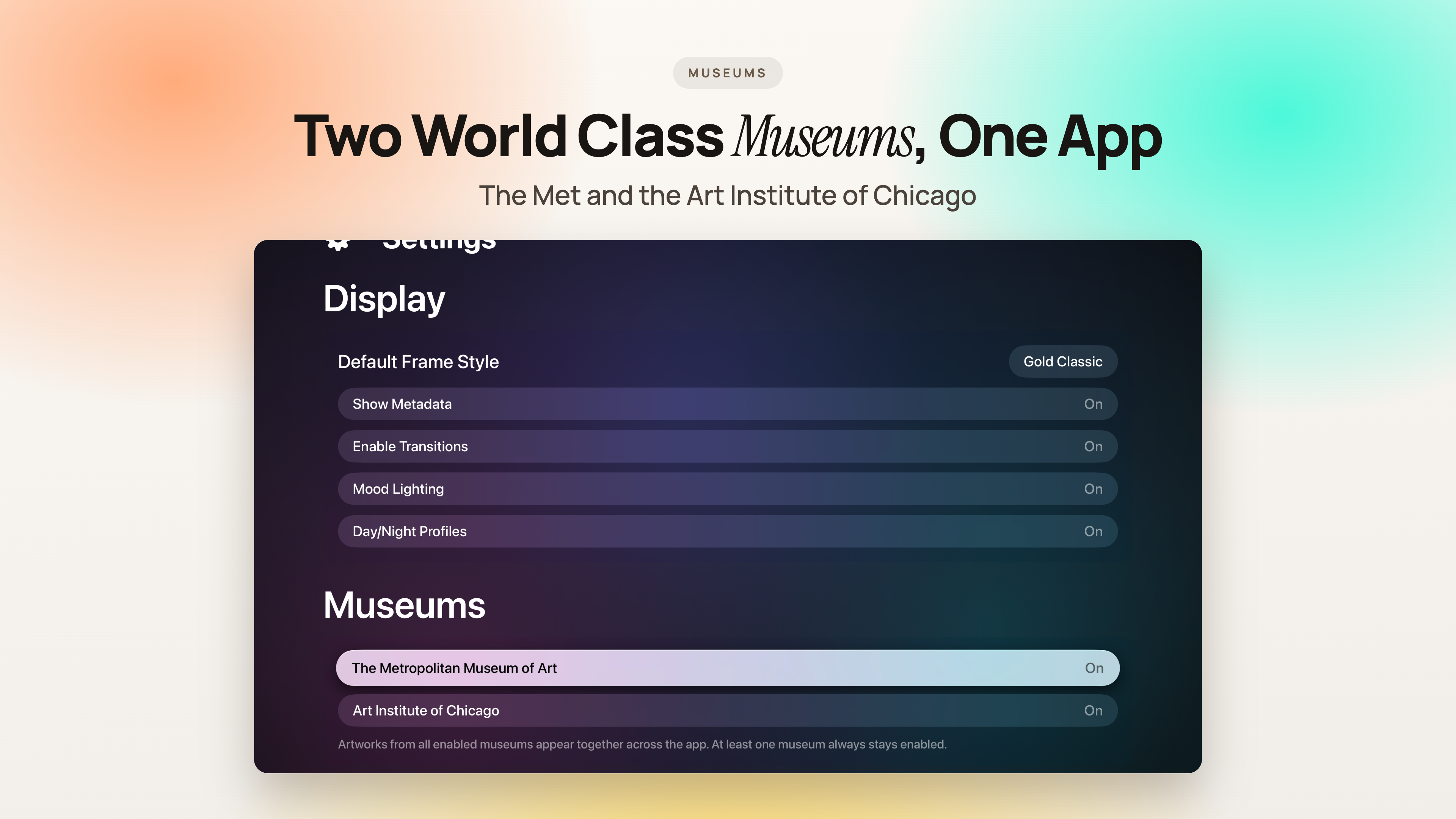 Art Gallery Apple TV screenshot 10
