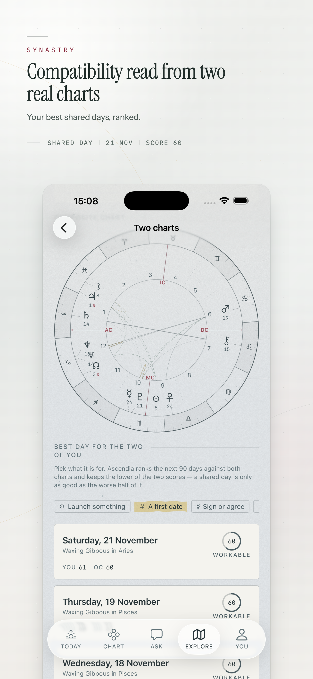 Ascendia on iPhone, screen 5