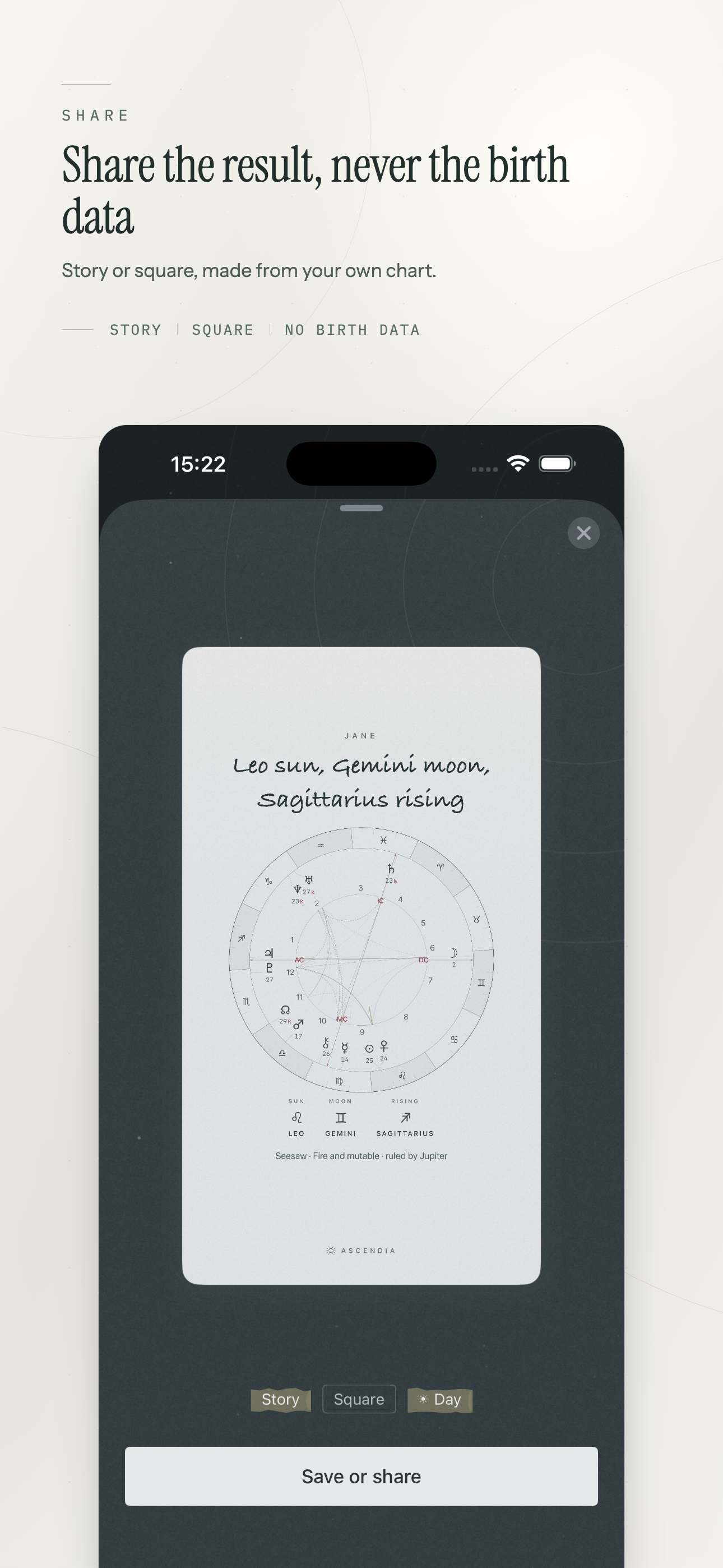 Ascendia on iPhone, screen 8