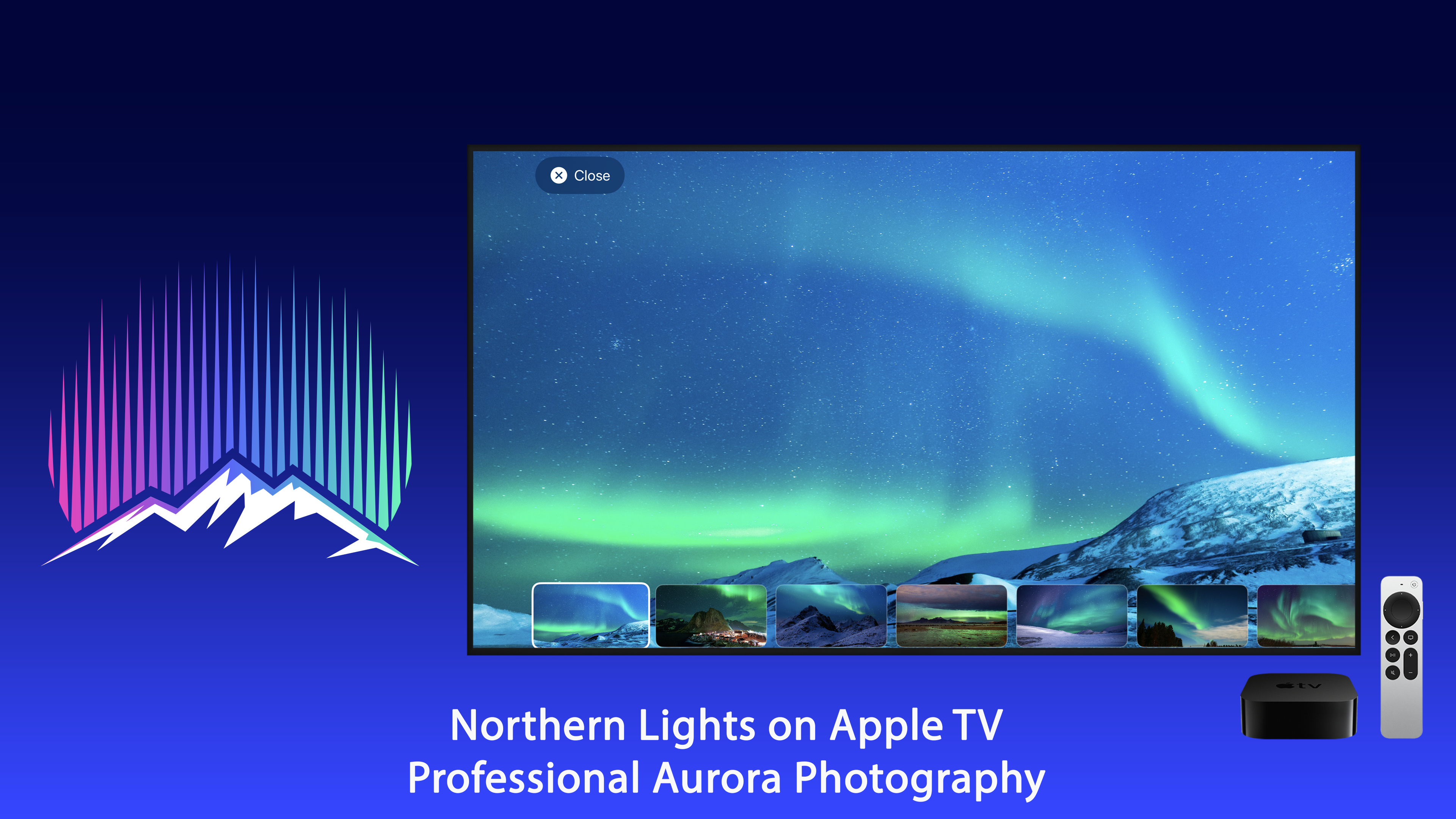 Northern Lights Forecast 4K Apple TV screenshot 2