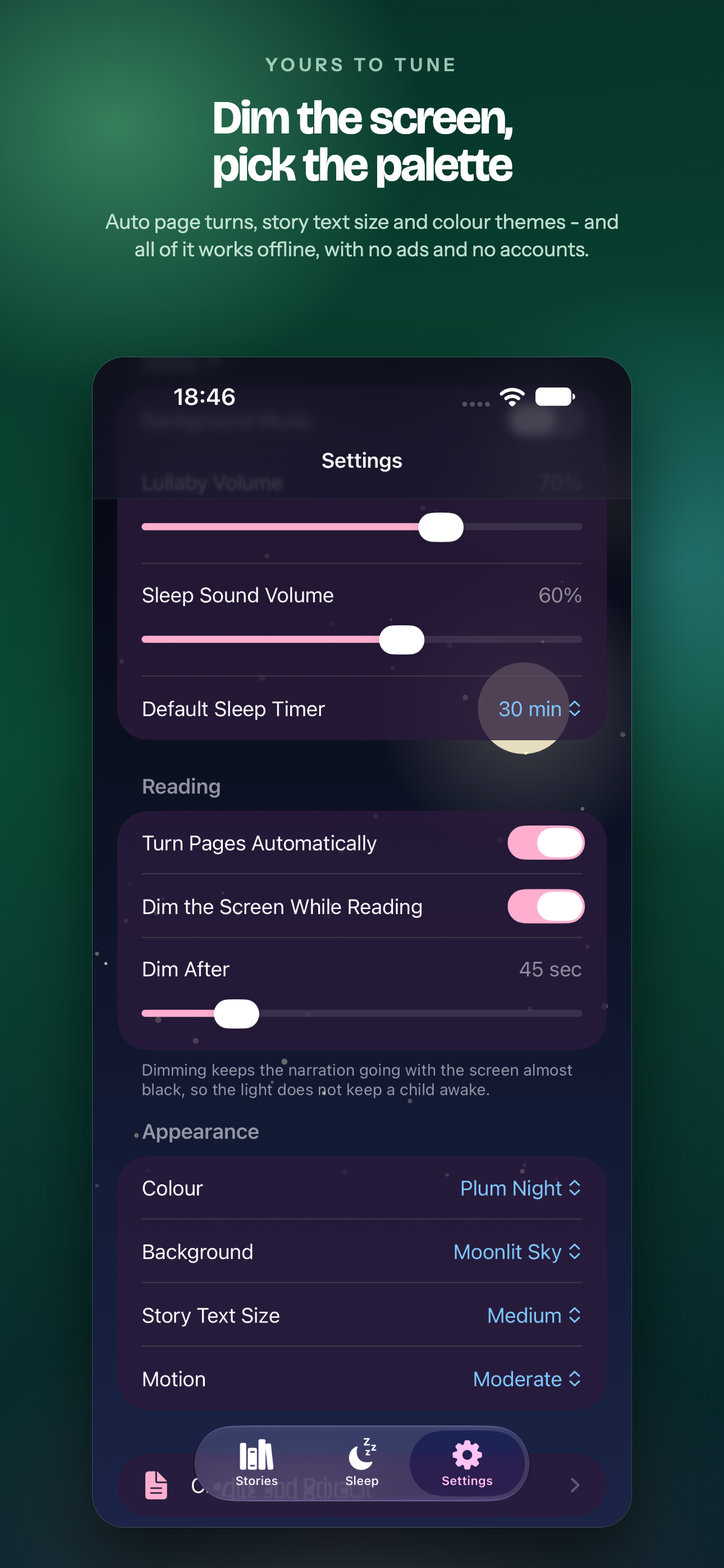 Bedtime Stories iPhone screenshot 9