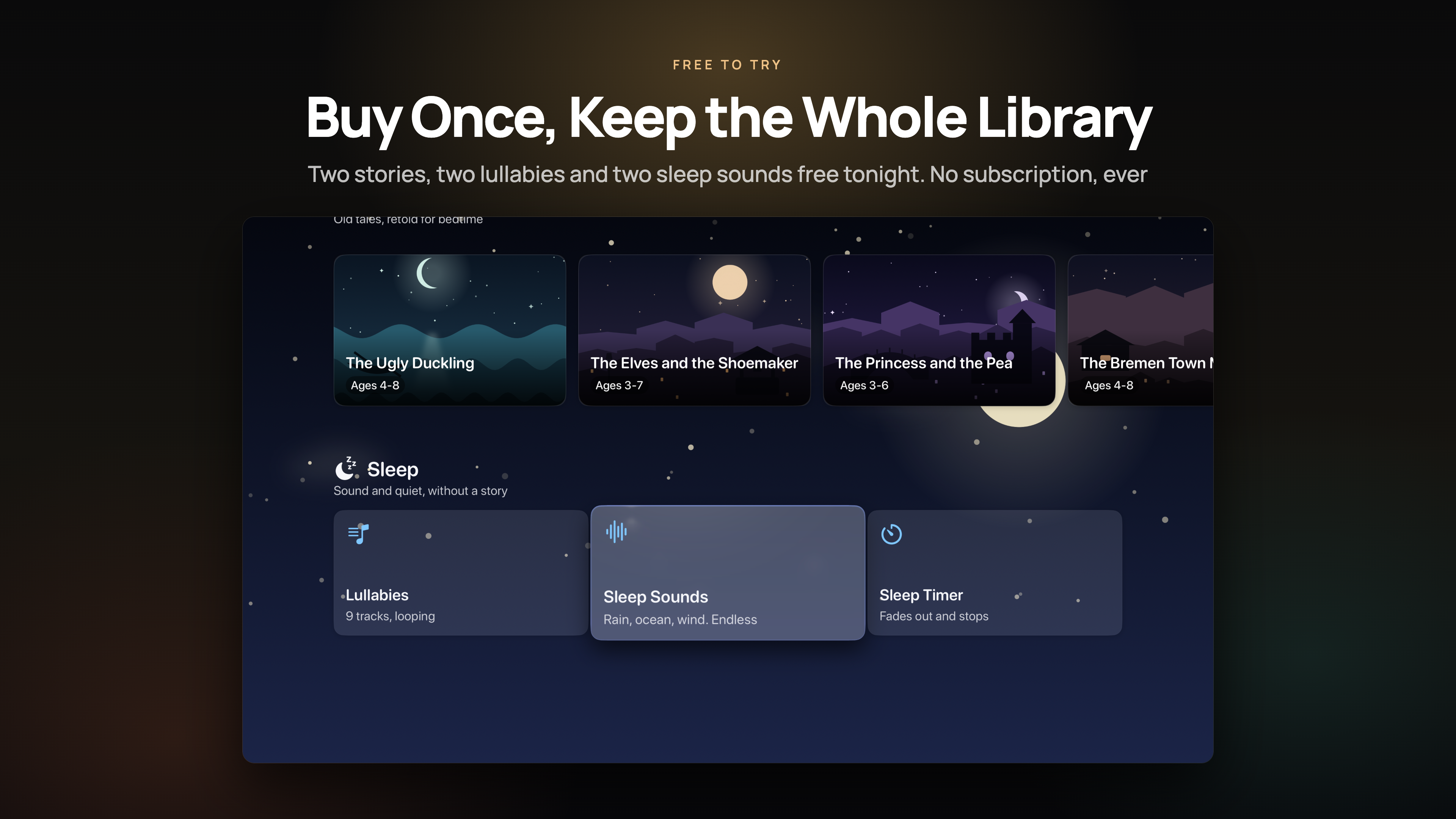Bedtime Stories Apple TV screenshot 10