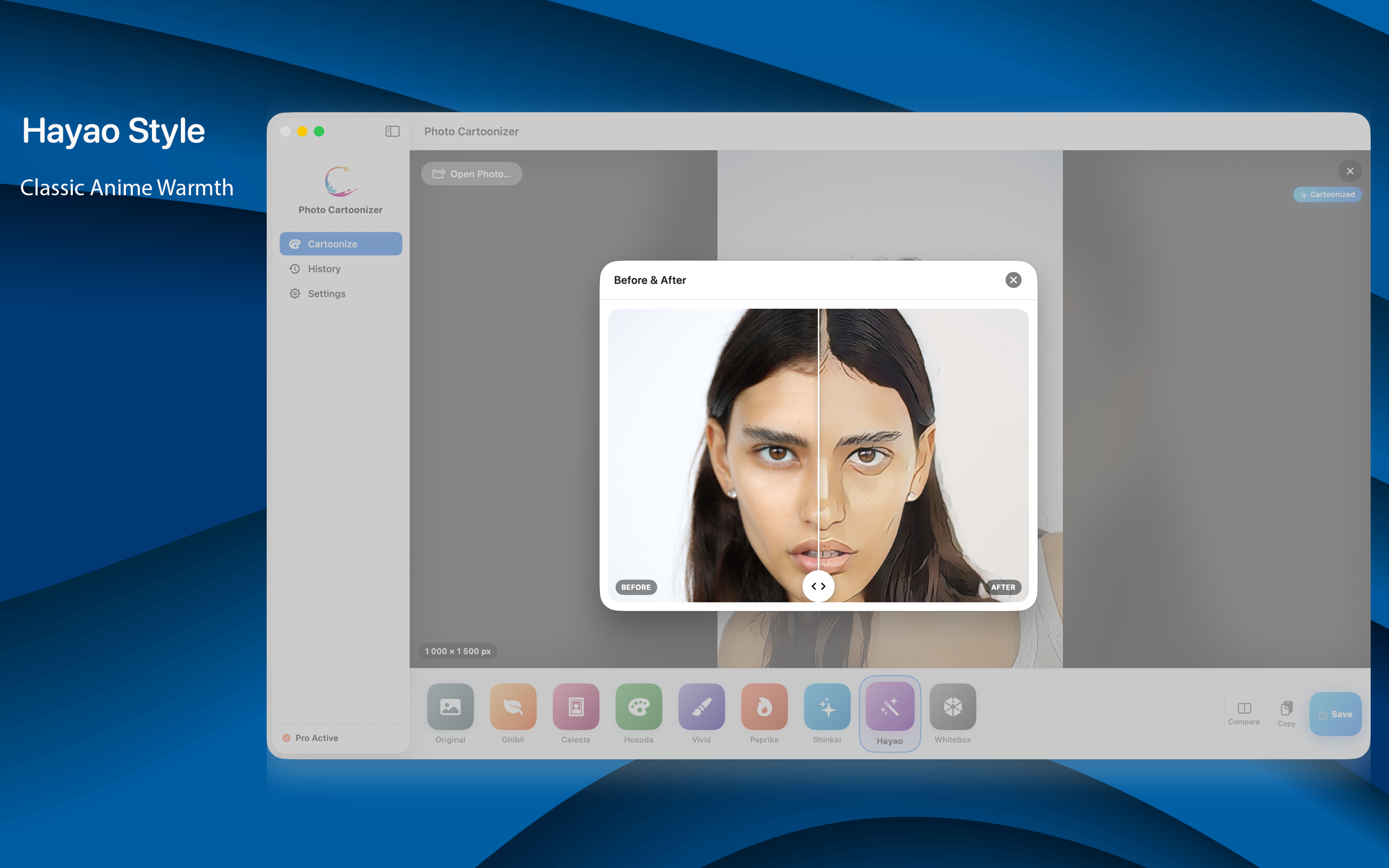 Photo Cartoonizer Mac screenshot 3