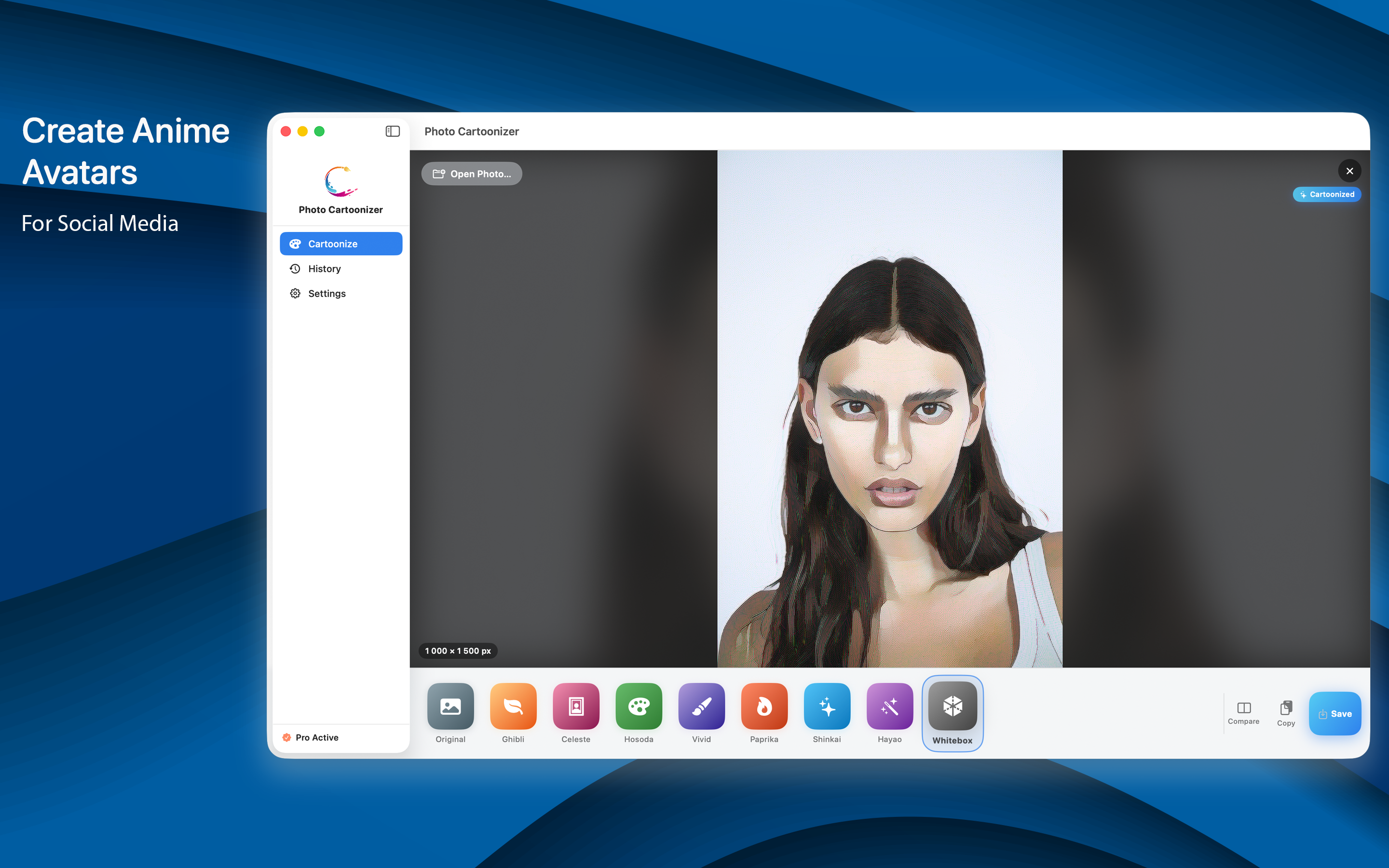 Photo Cartoonizer Mac screenshot 4