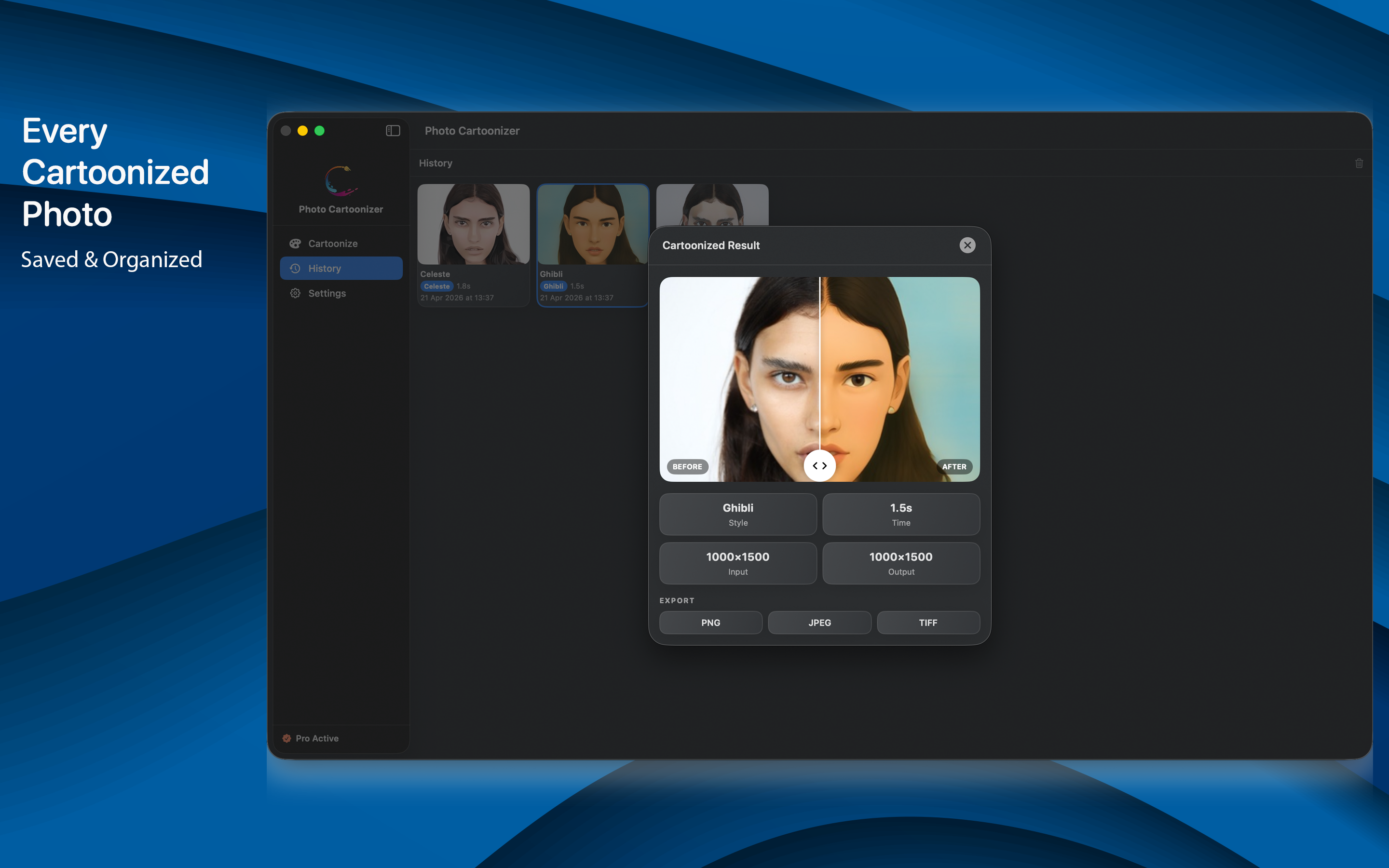 Photo Cartoonizer Mac screenshot 5