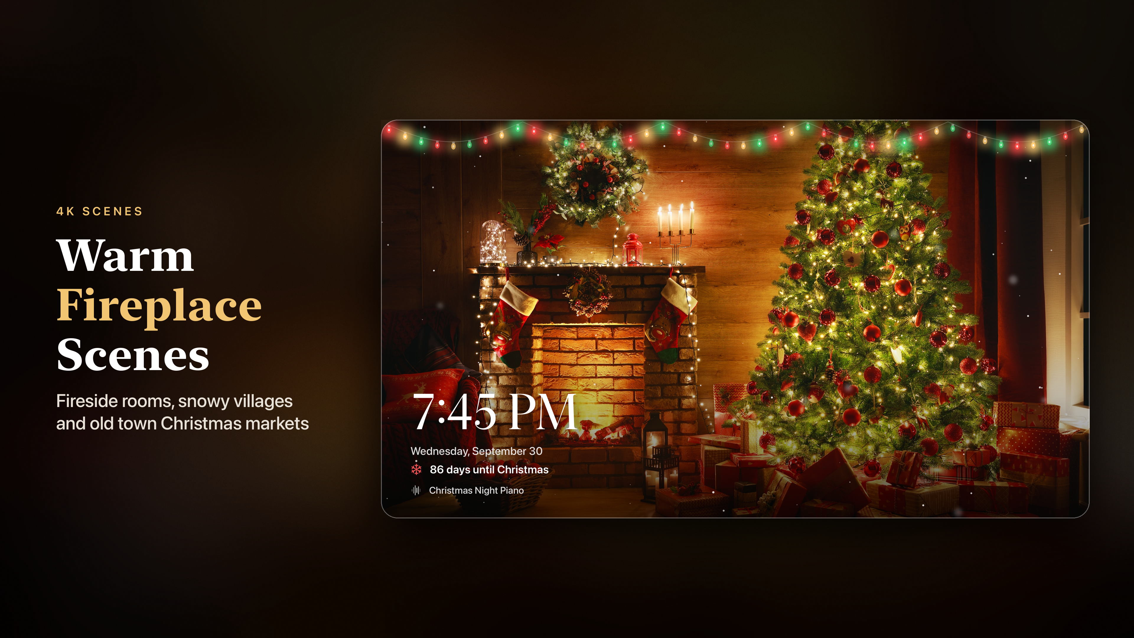 Christmas Music & Carols 4K on Apple TV, screen 5