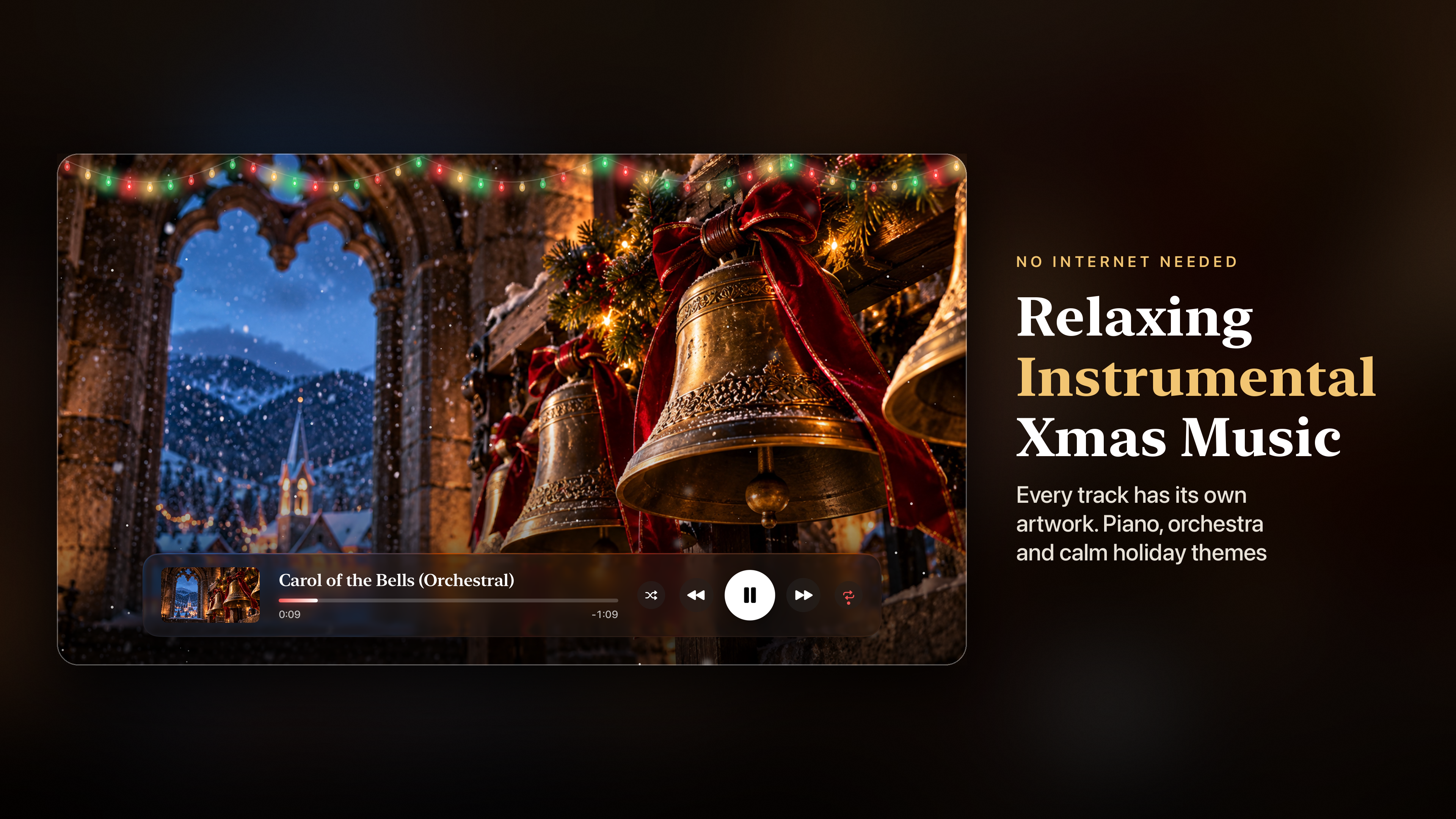Christmas Music & Carols 4K on Apple TV, screen 7