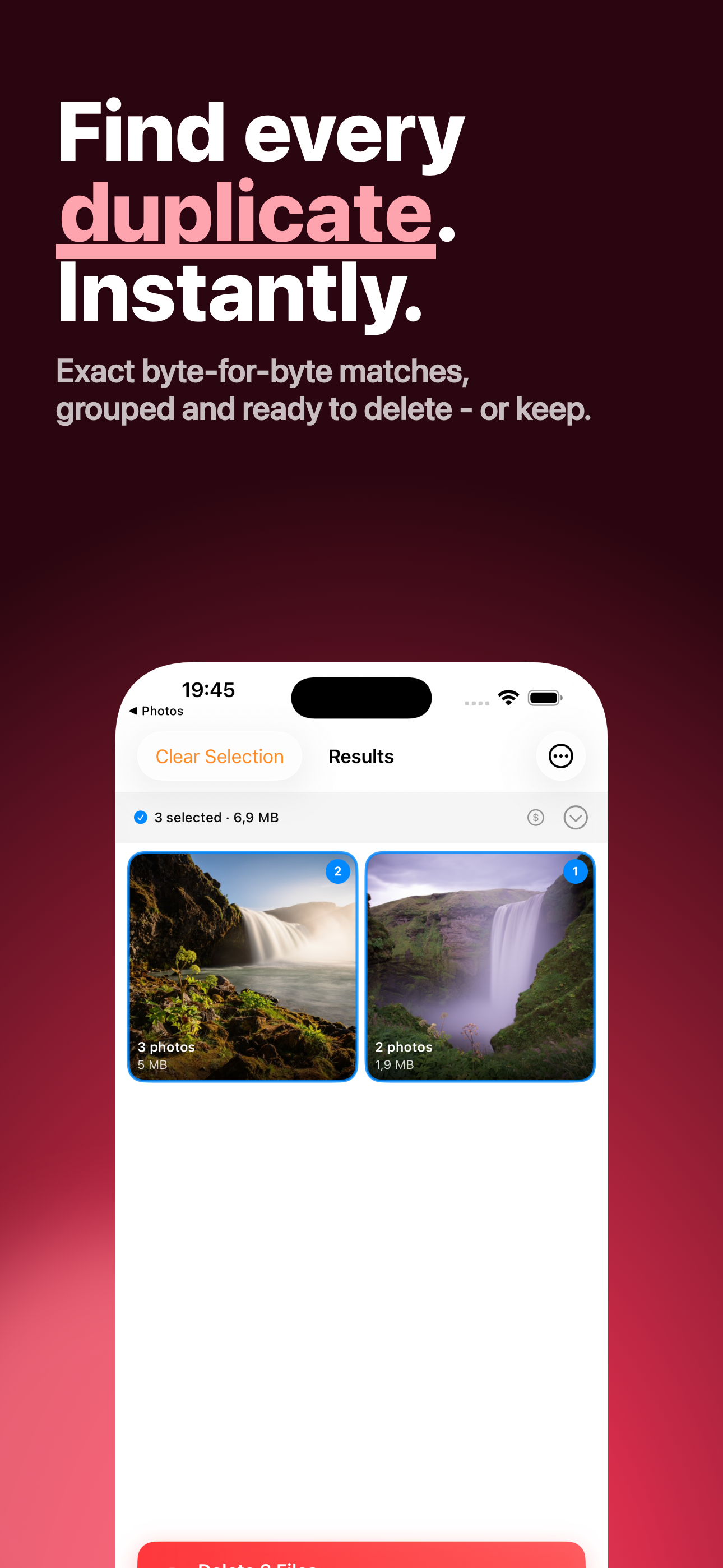 CleanTwin iPhone screenshot 3