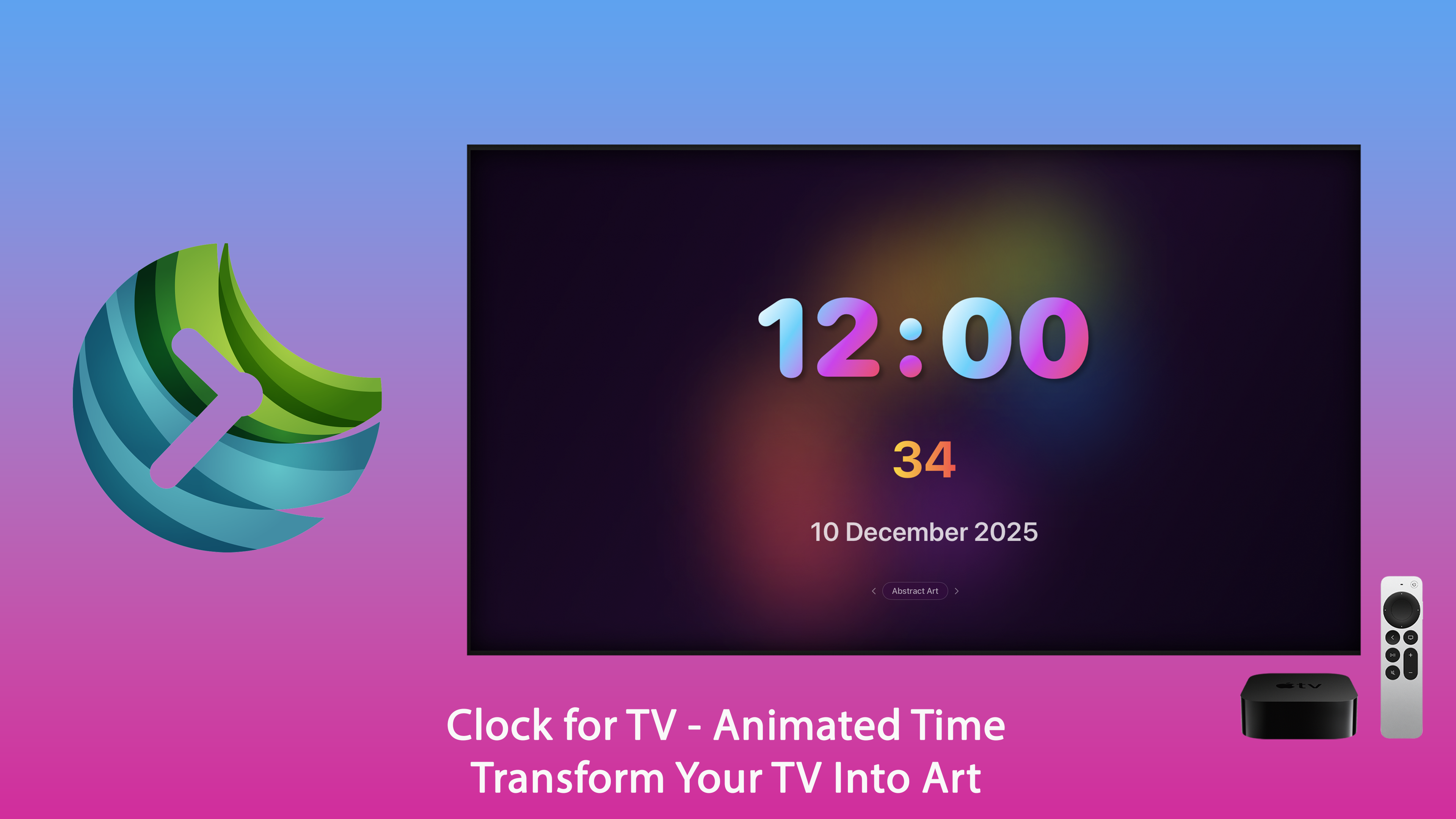 Clock for TV Apple TV screenshot 5