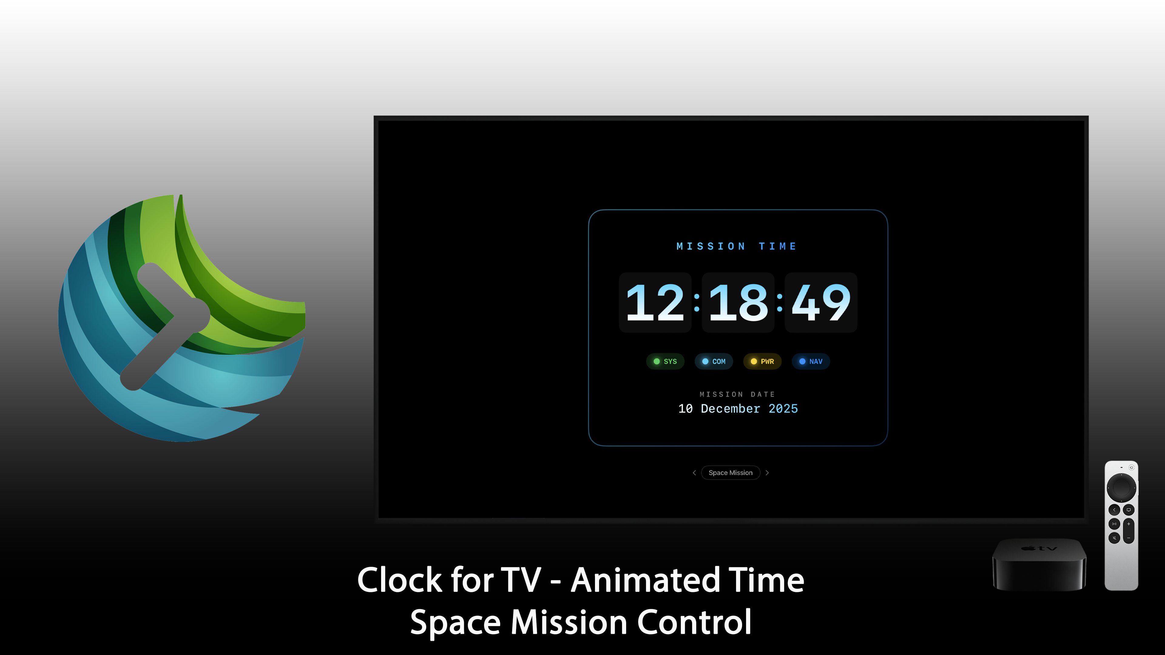 Clock for TV Apple TV screenshot 8