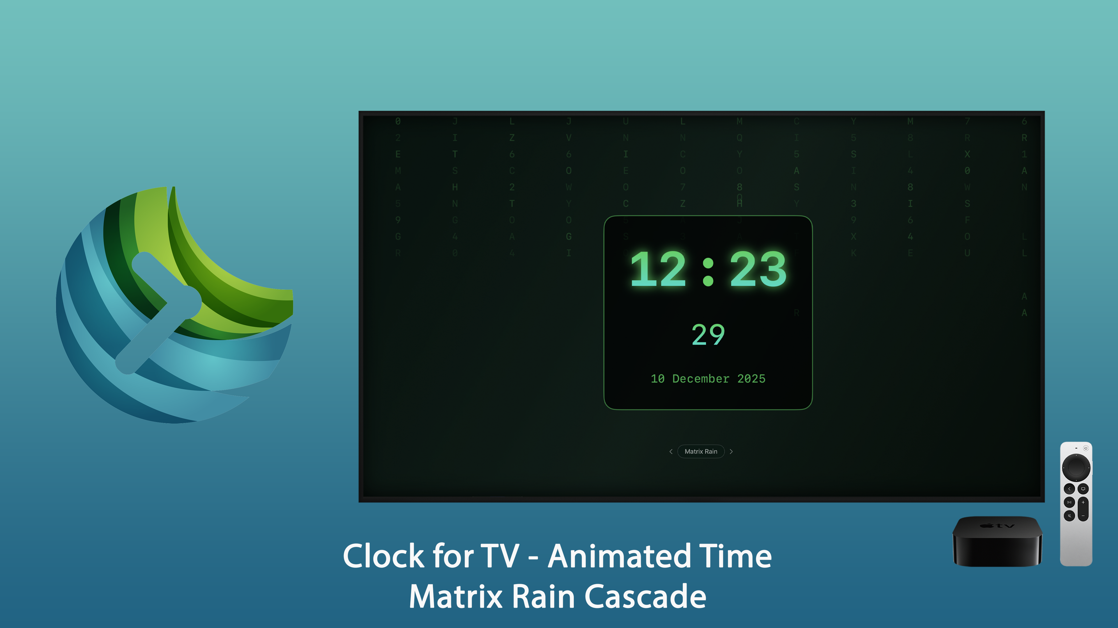 Clock for TV Apple TV screenshot 9