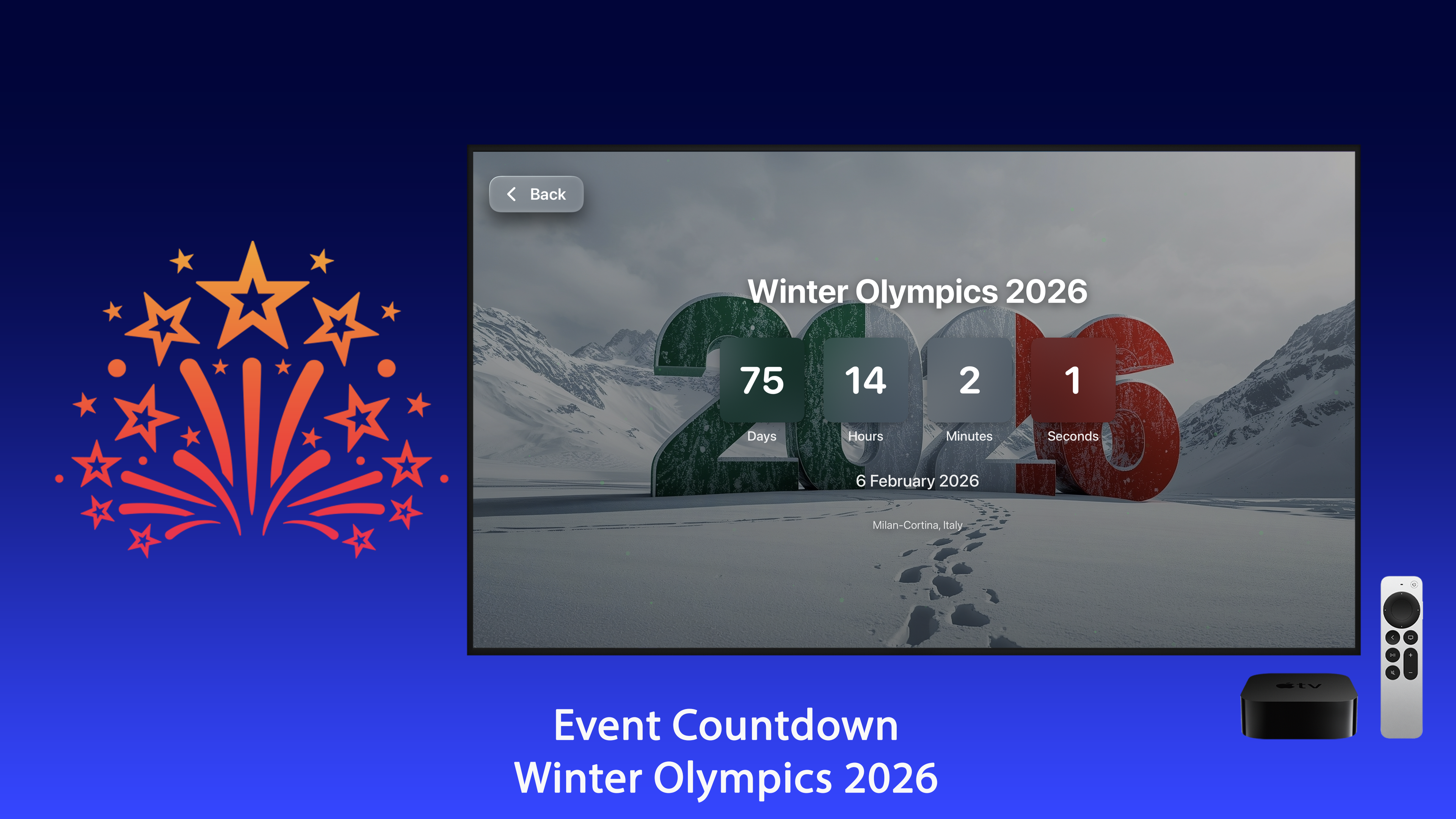 Event Countdown Apple TV screenshot 10