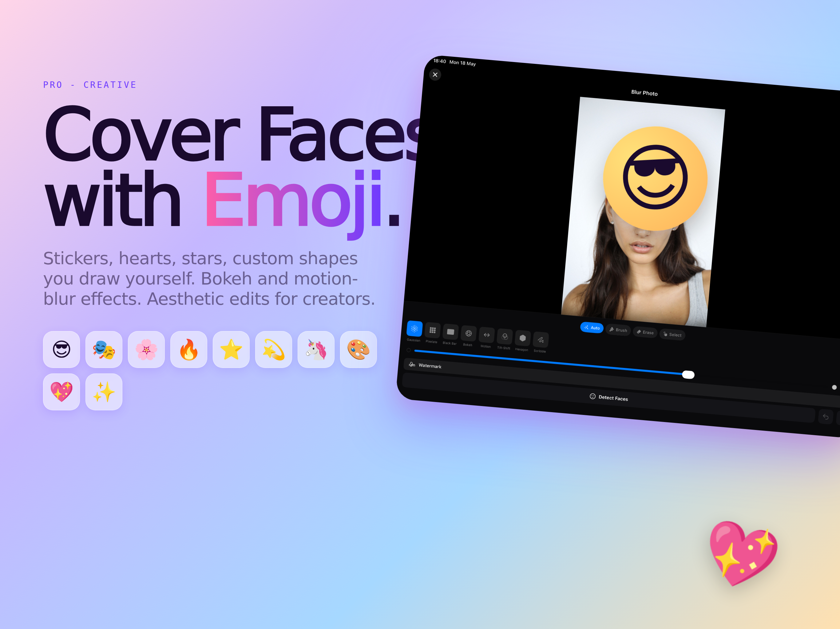 Face Blur AI iPad screenshot 10