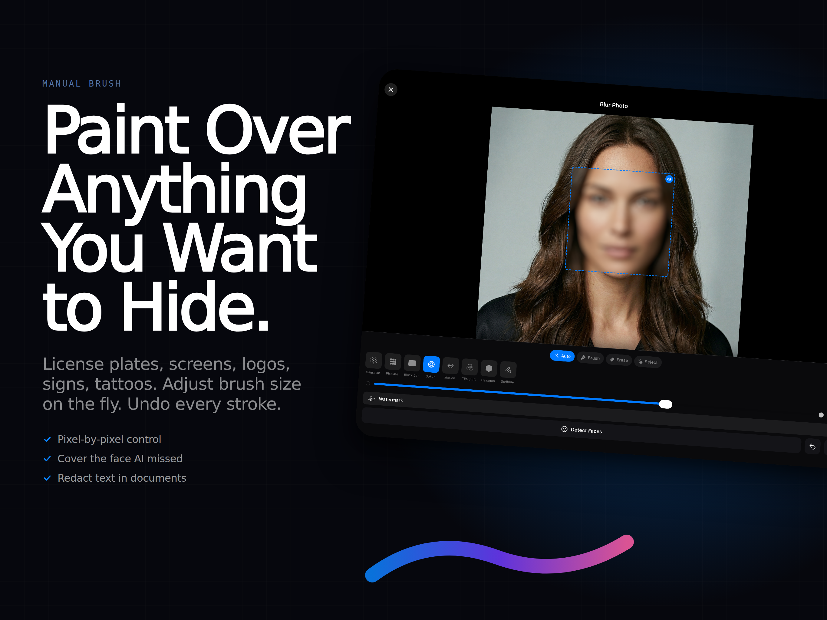 Face Blur AI iPad screenshot 4