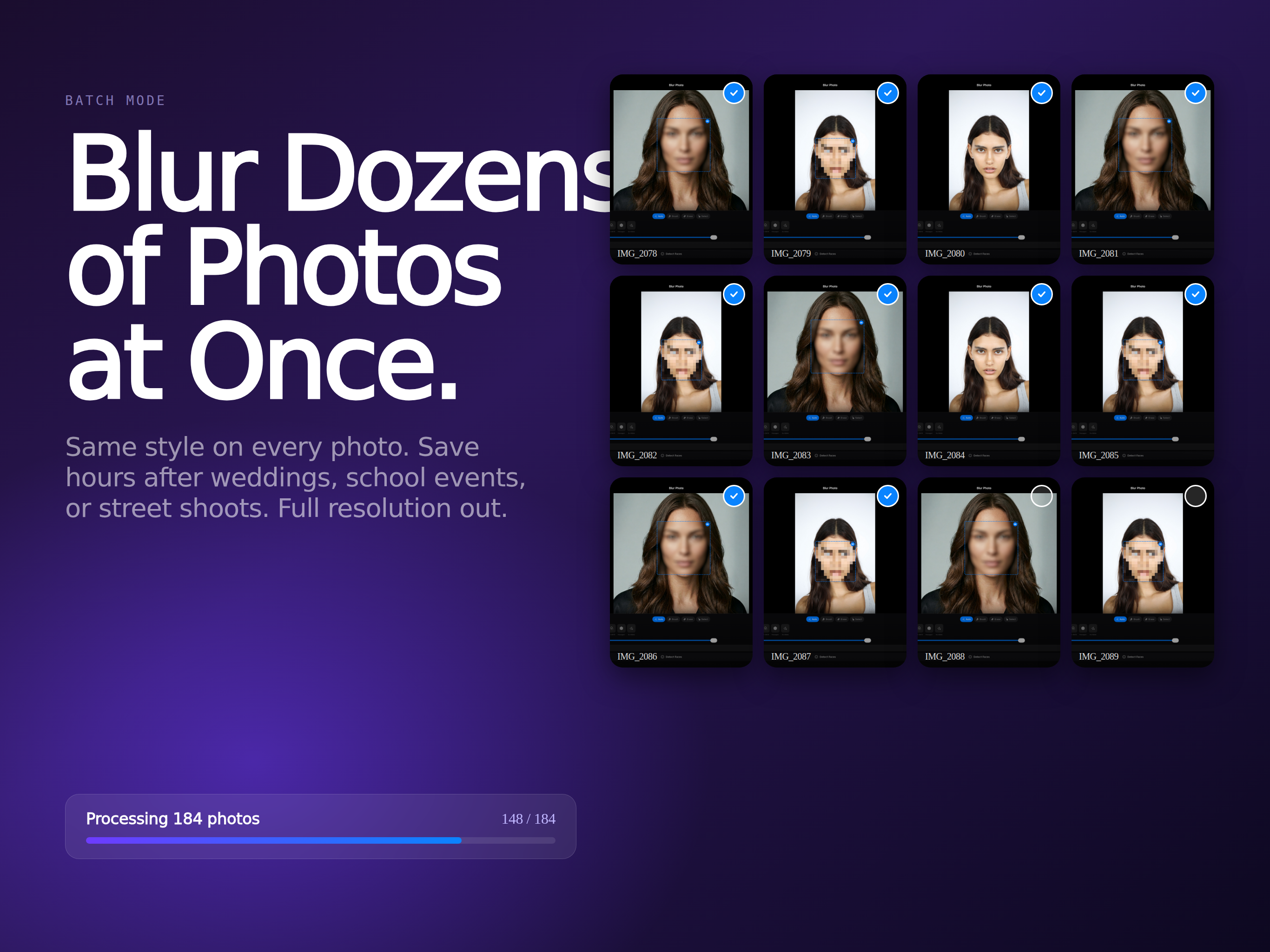 Face Blur AI iPad screenshot 7