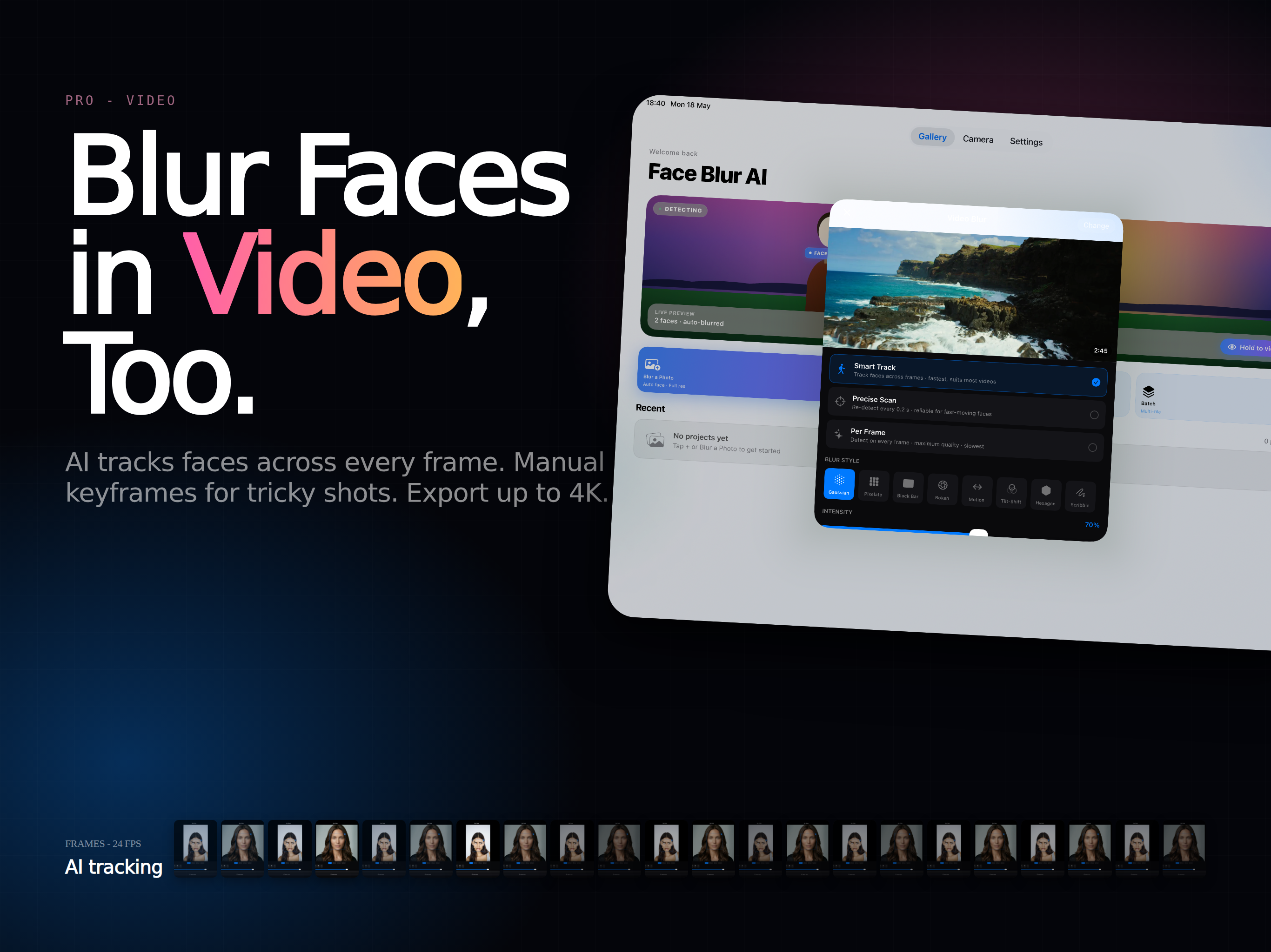 Face Blur AI iPad screenshot 8