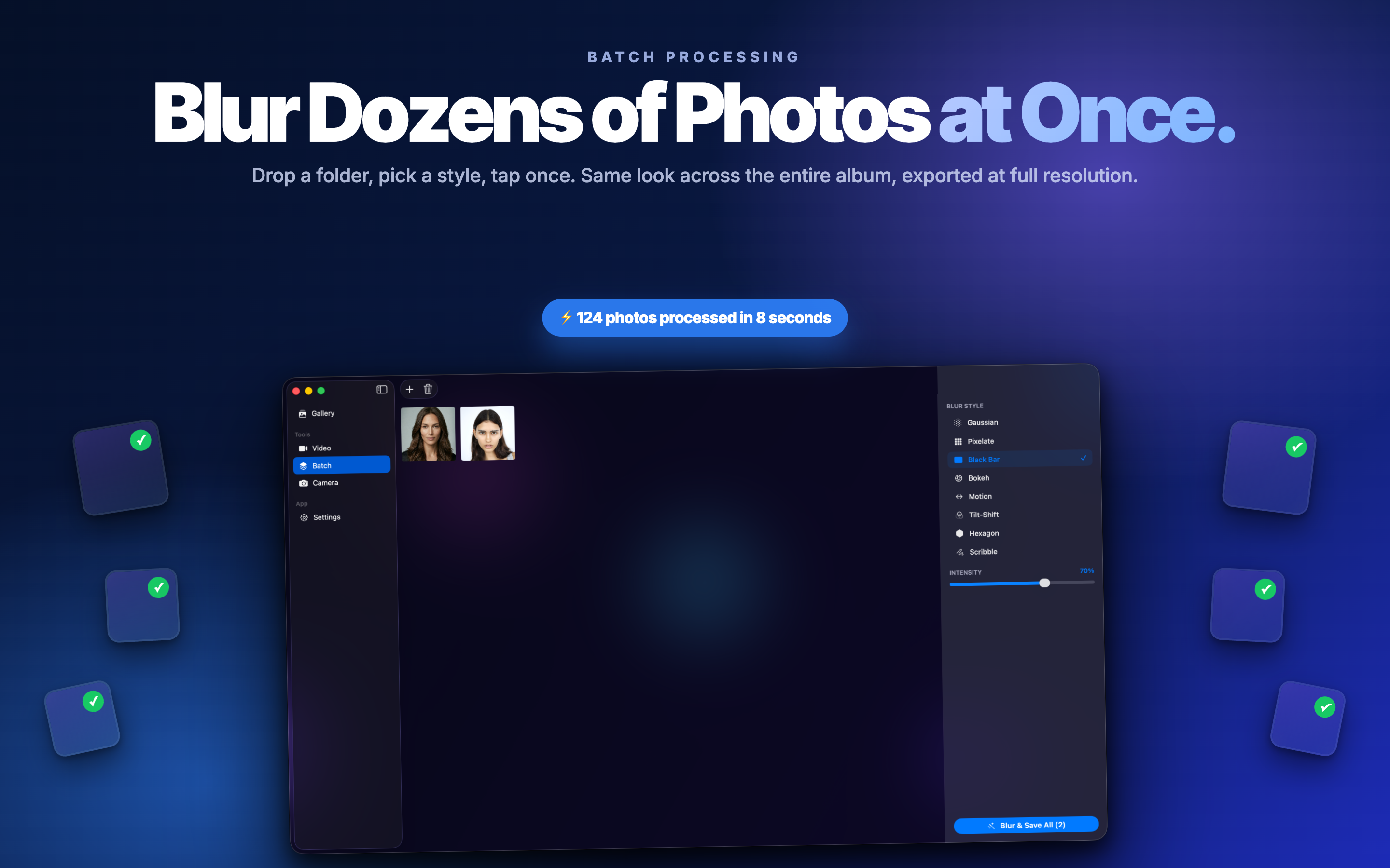 Face Blur AI Mac screenshot 7
