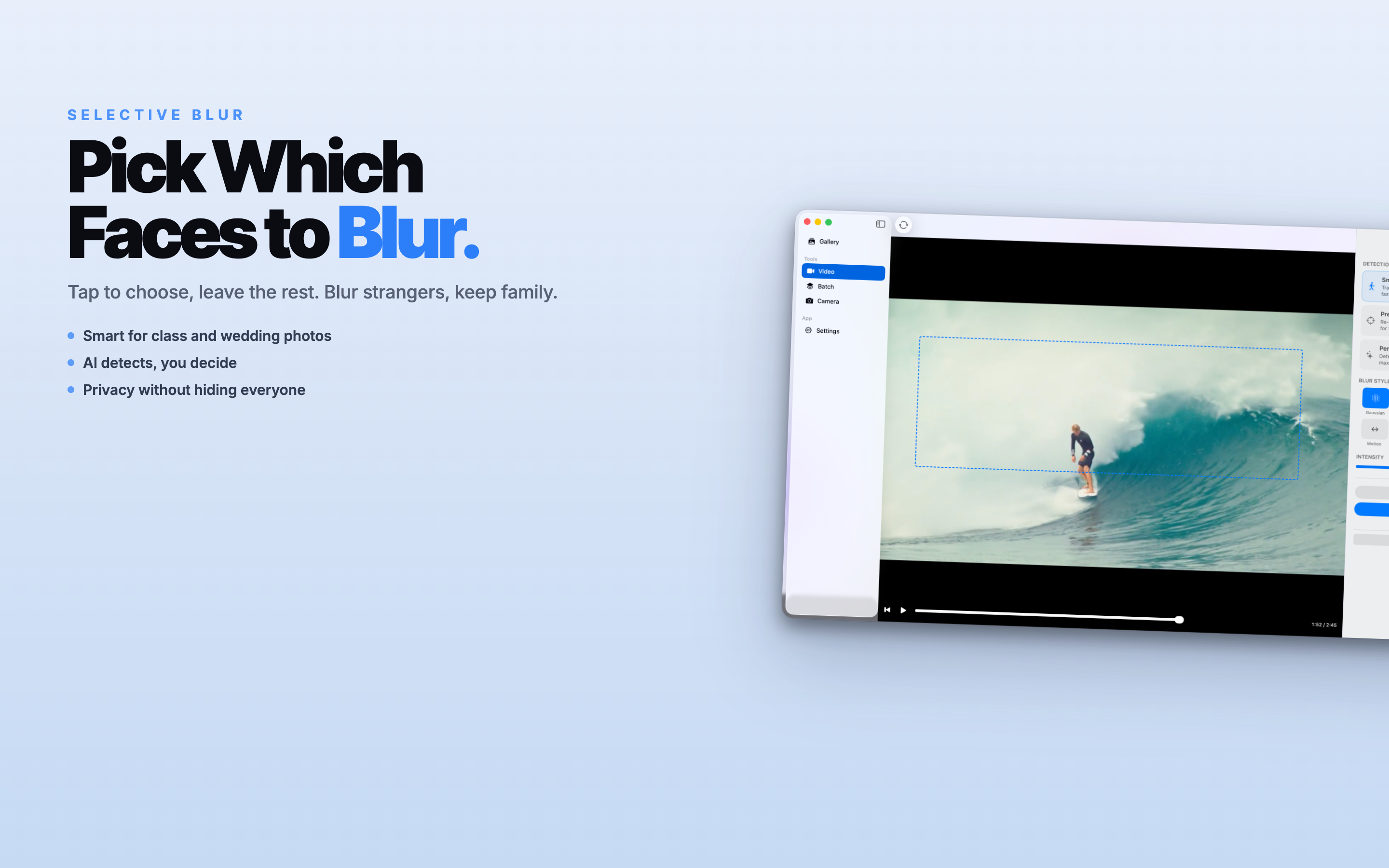 Face Blur AI Mac screenshot 9