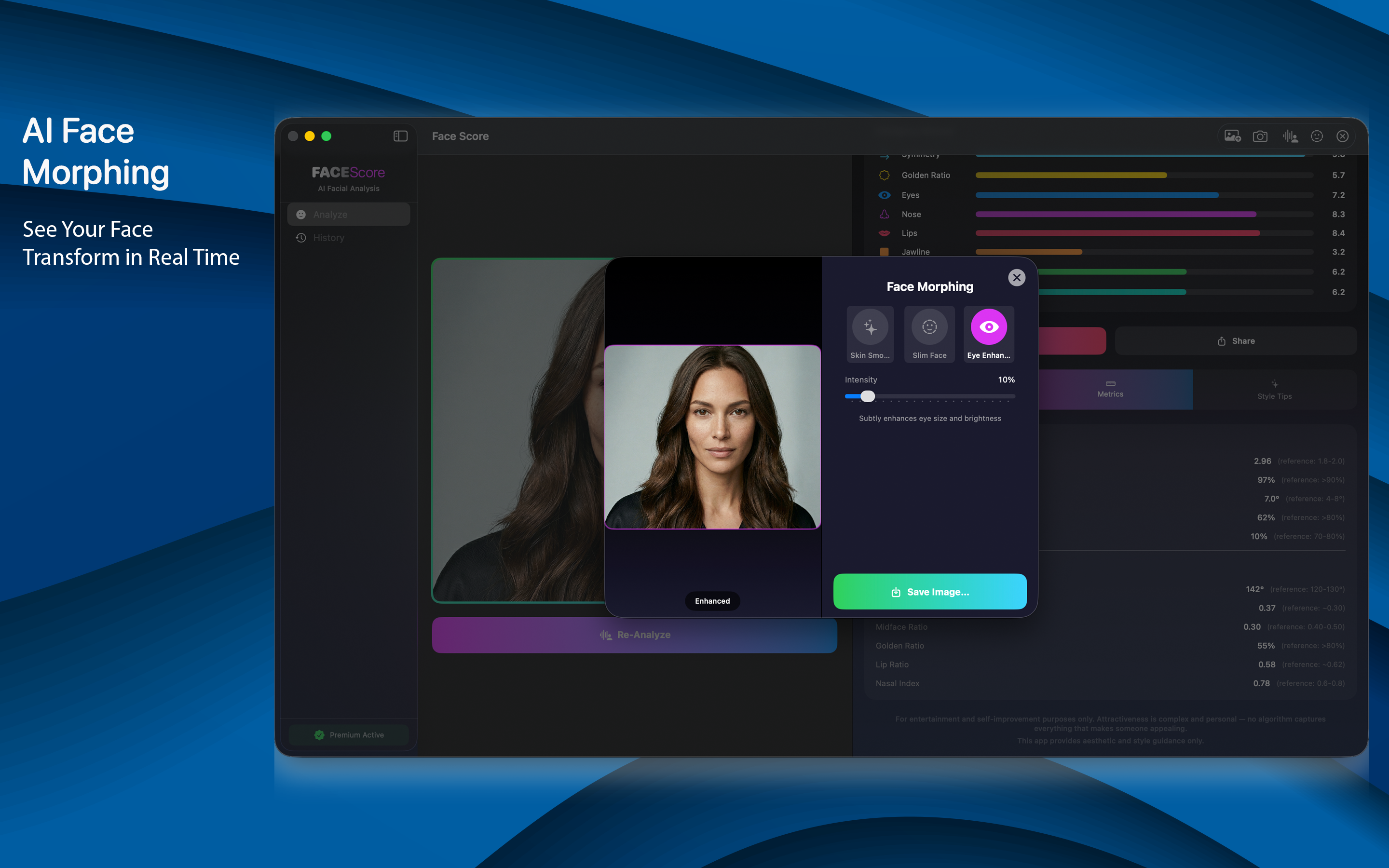 AI Face Score Mac screenshot 4