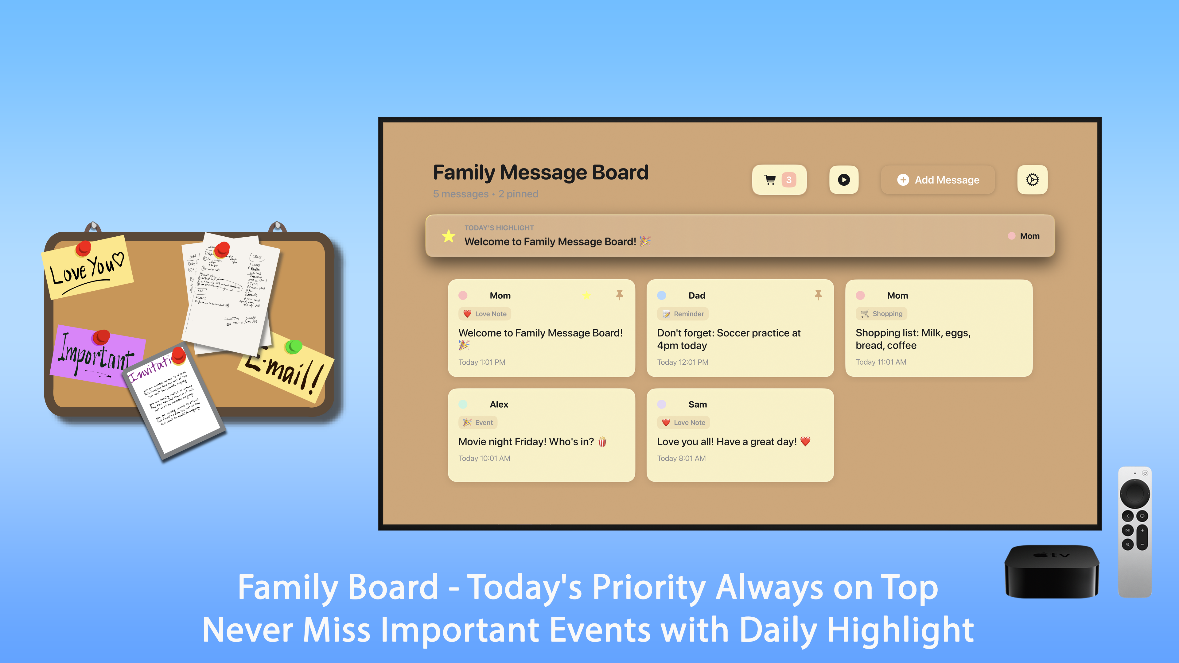 Family Board Apple TV screenshot 3