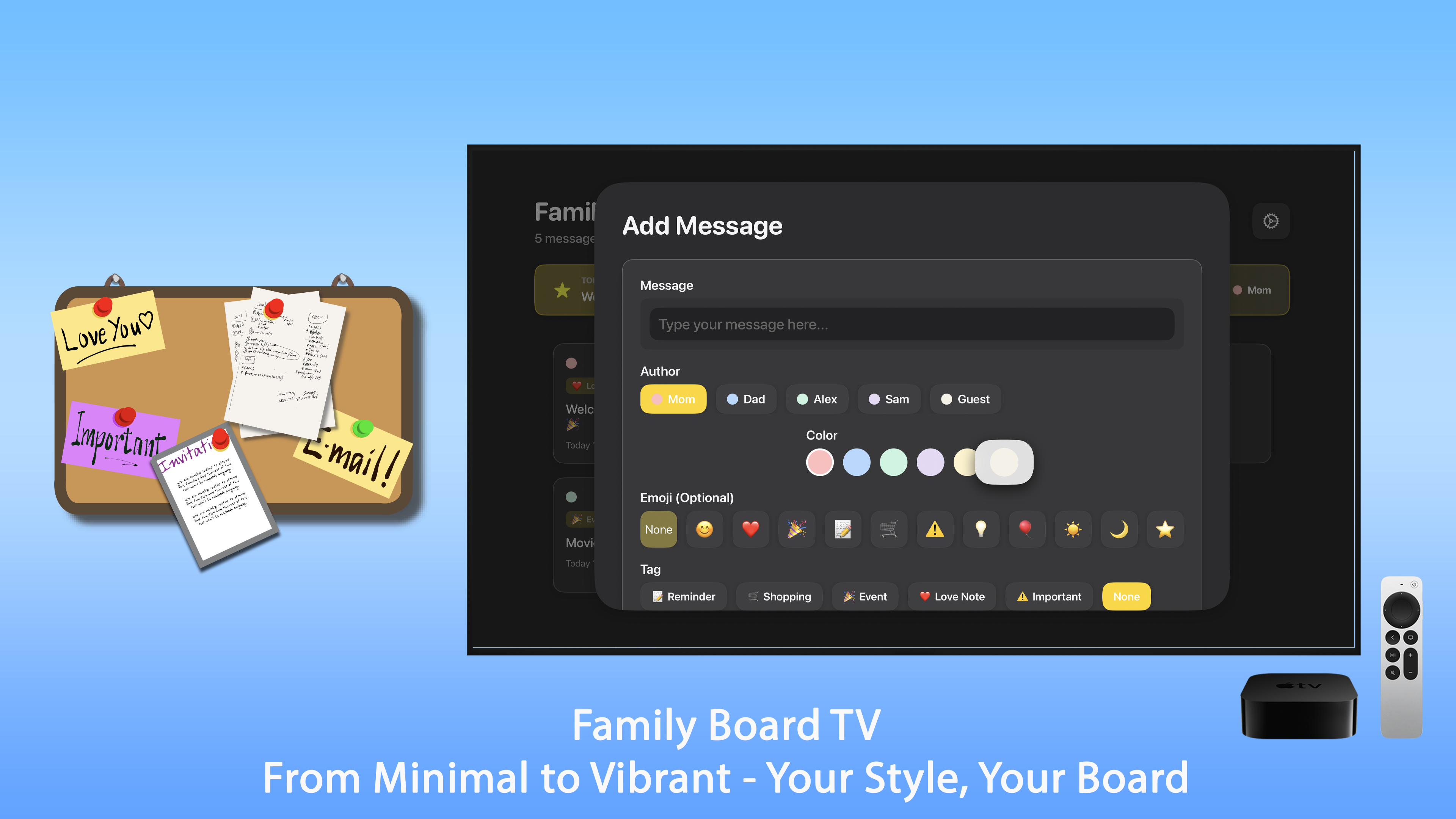 Family Board Apple TV screenshot 7
