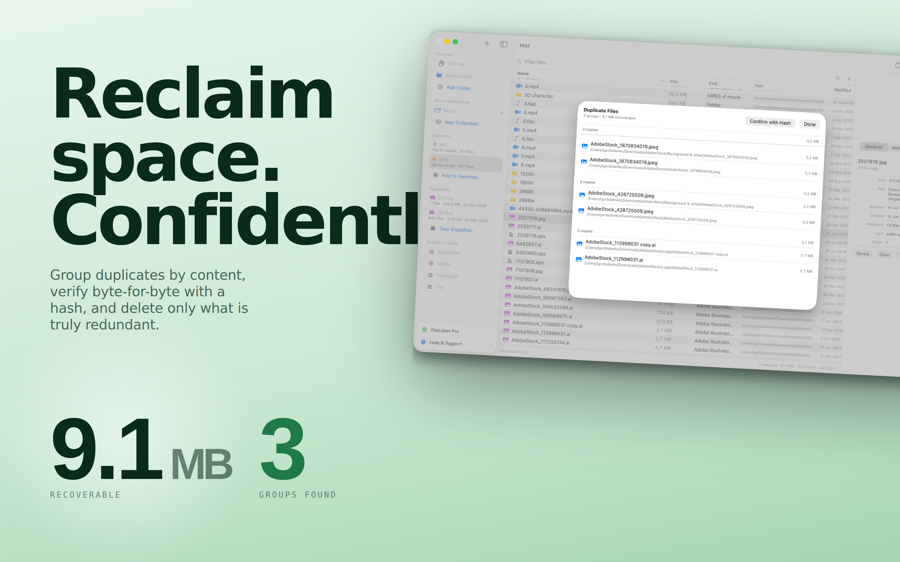 FileLister Mac screenshot 5