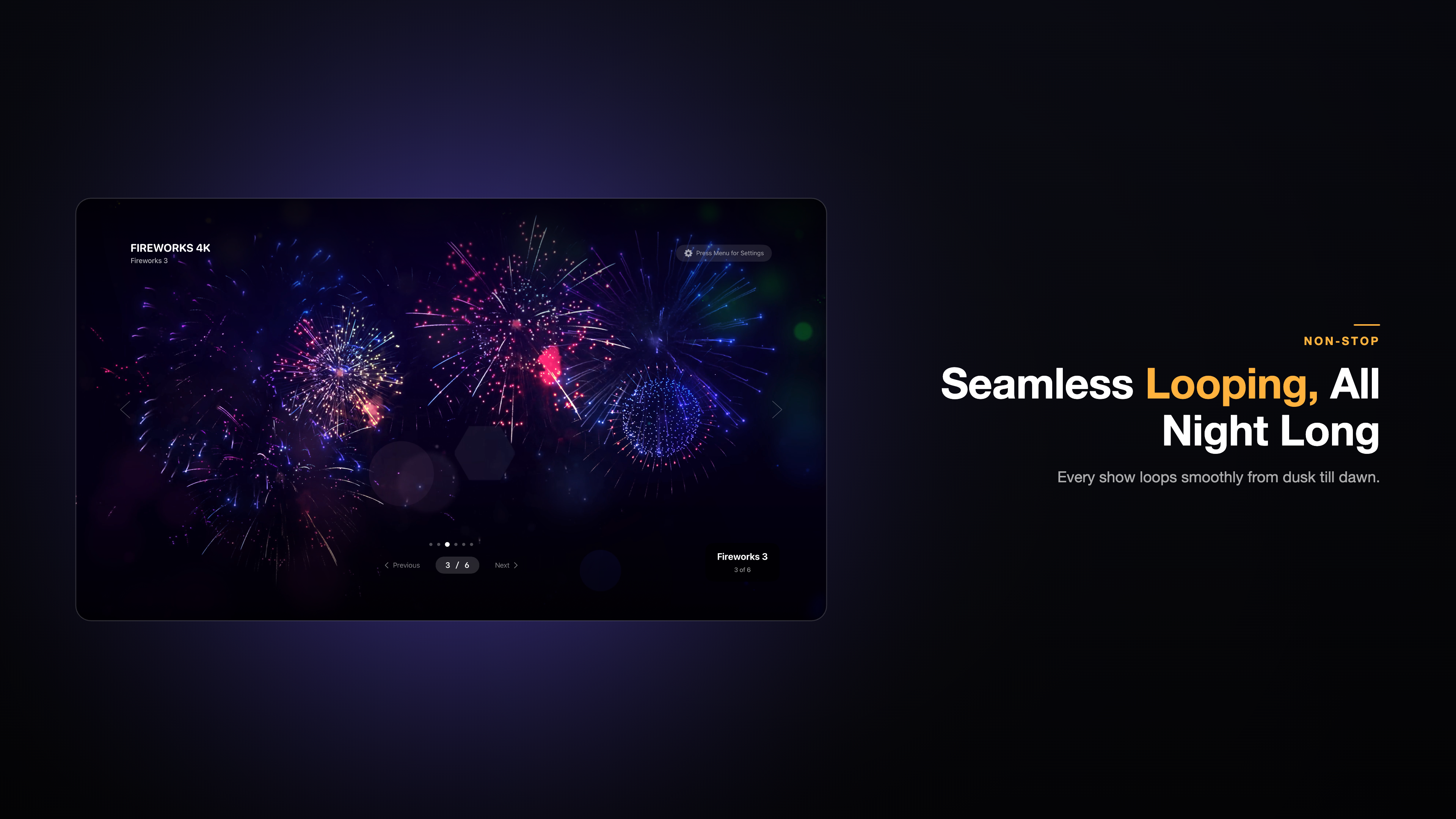 Fireworks 4K Apple TV screenshot 10