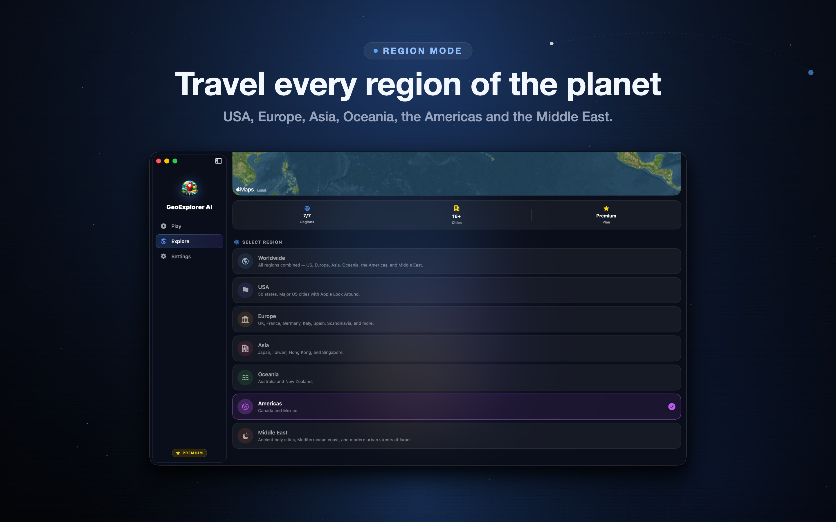 GeoExplorer AI Mac screenshot 4
