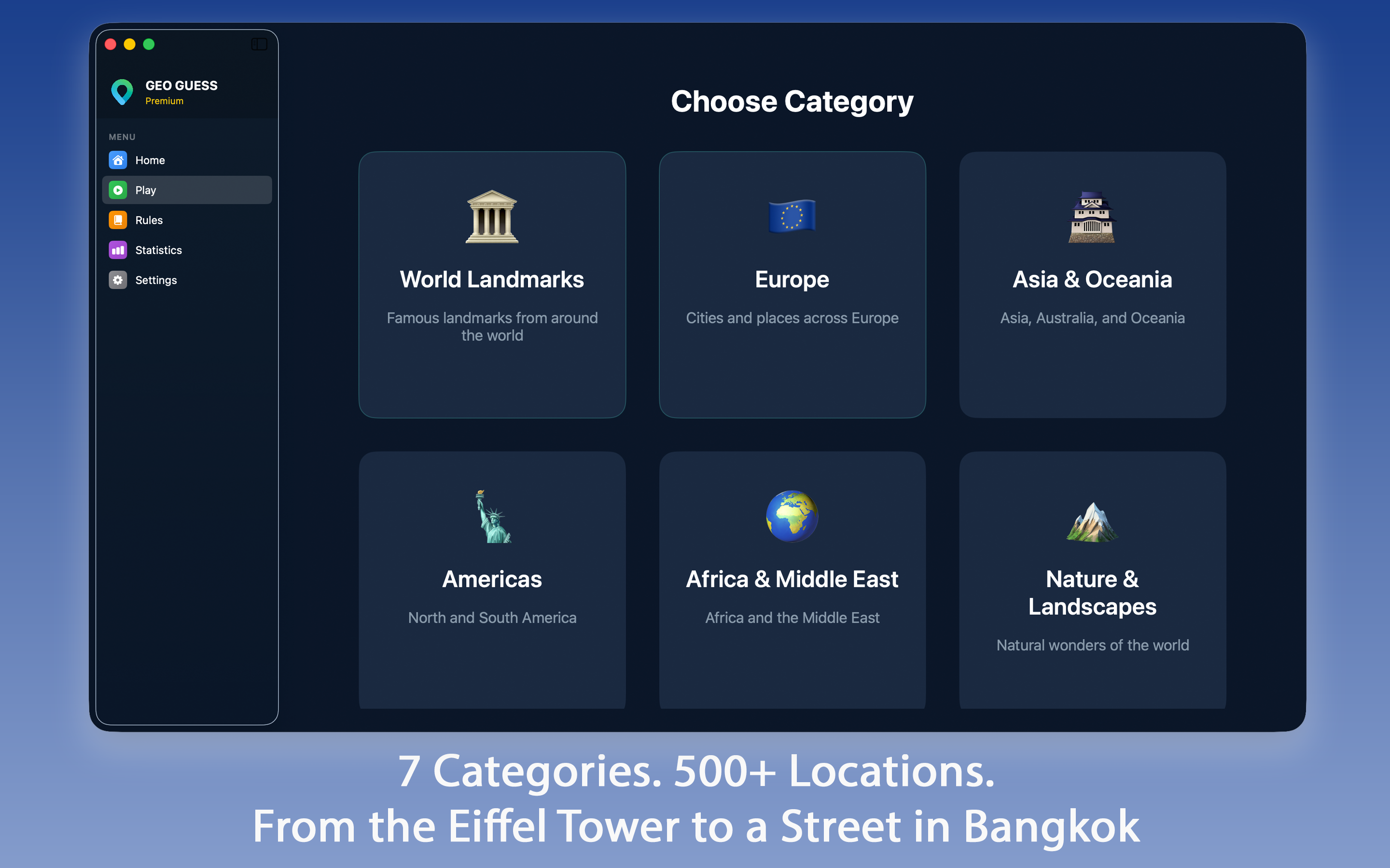 GeoGuess Mac screenshot 4