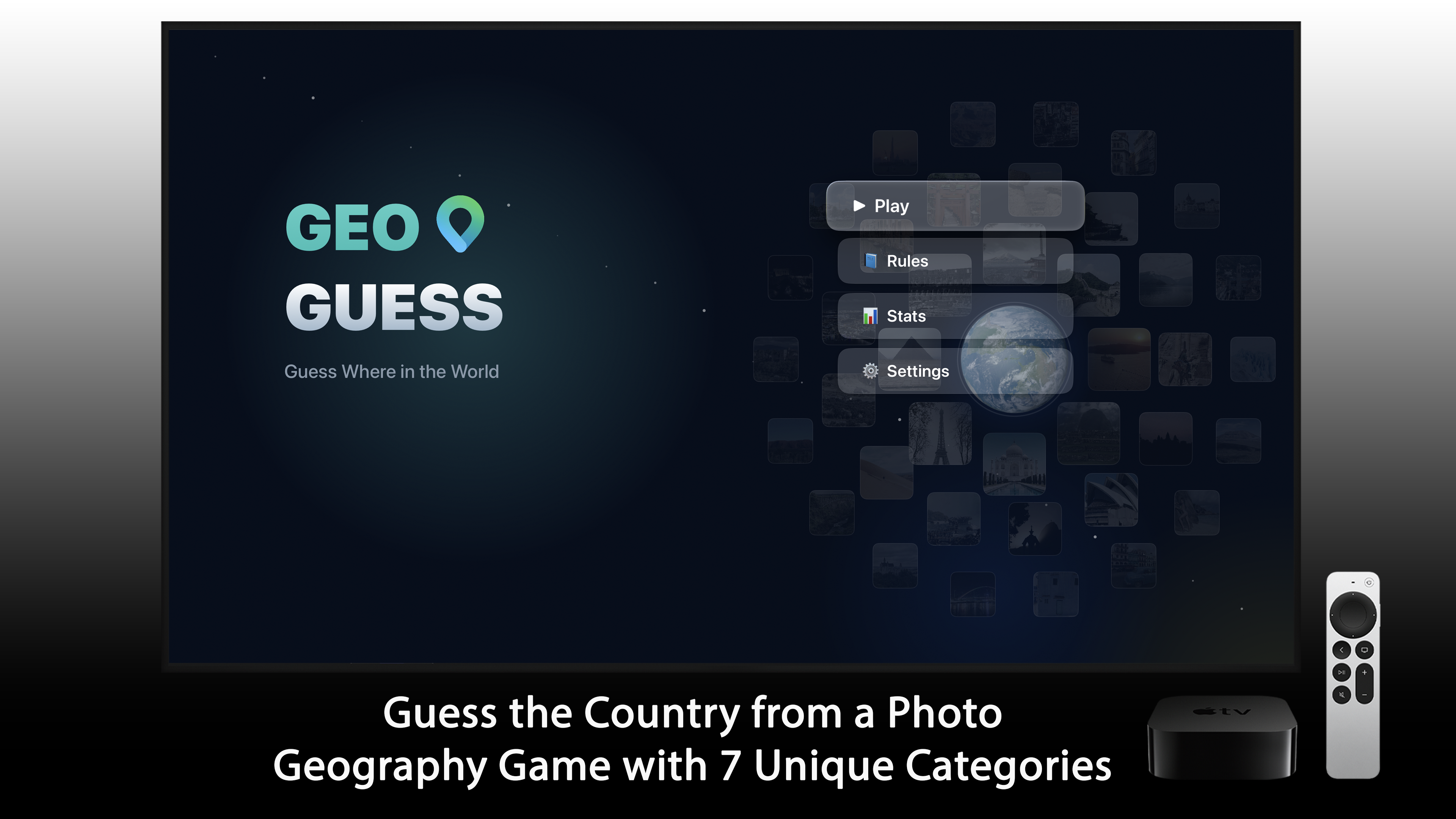 GeoGuess Apple TV screenshot 2