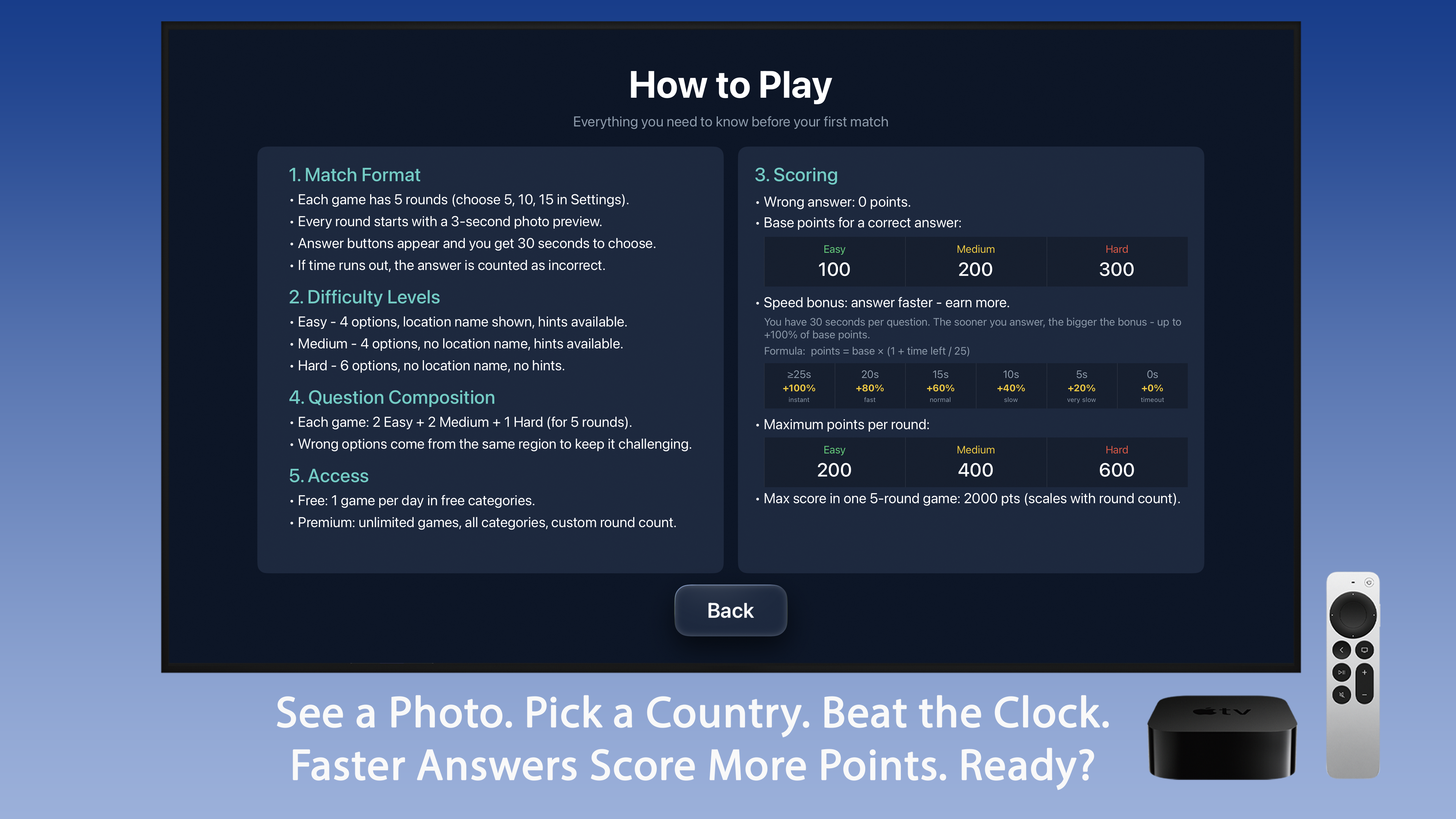 GeoGuess Apple TV screenshot 6