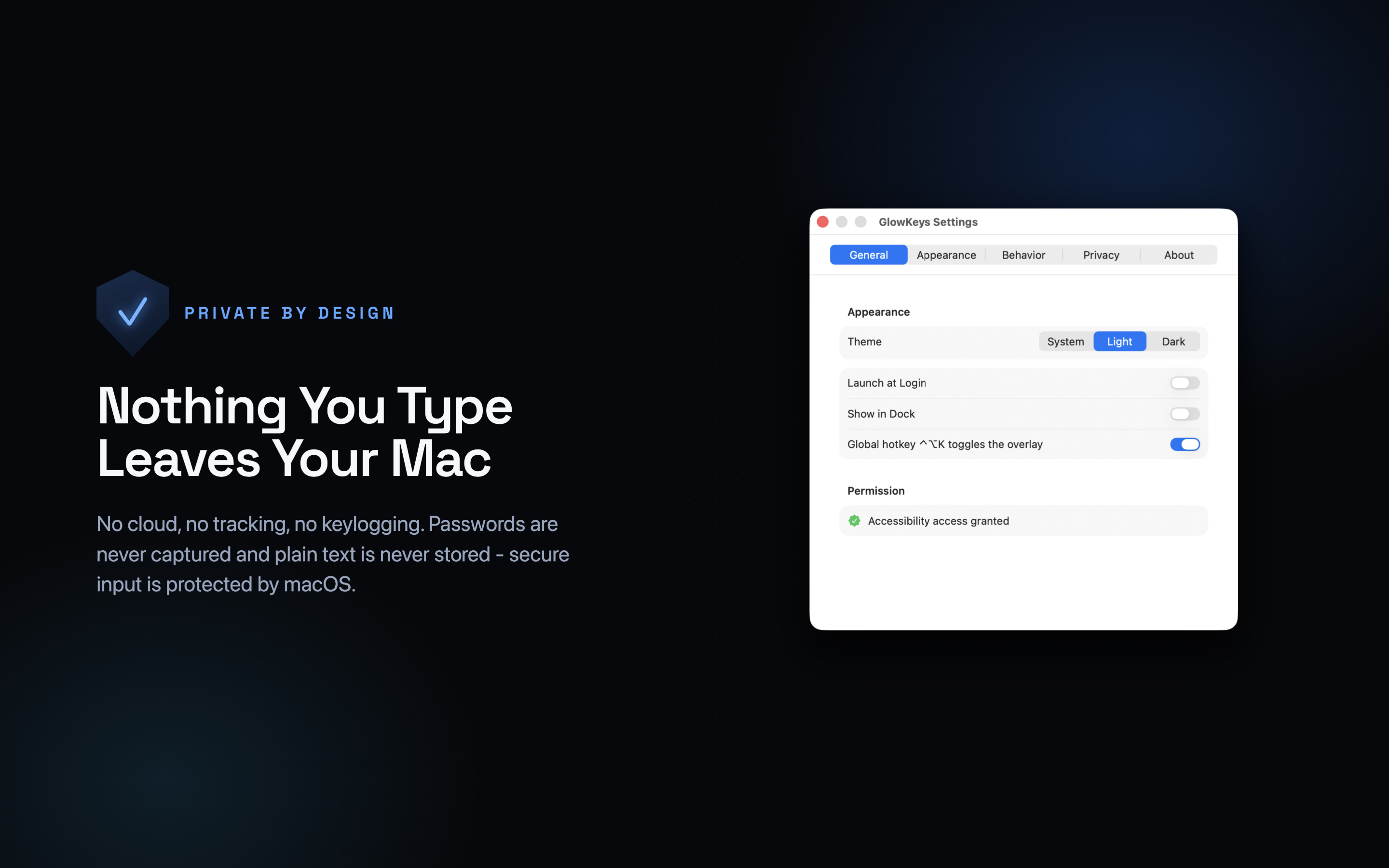 GlowKeys Mac screenshot 9
