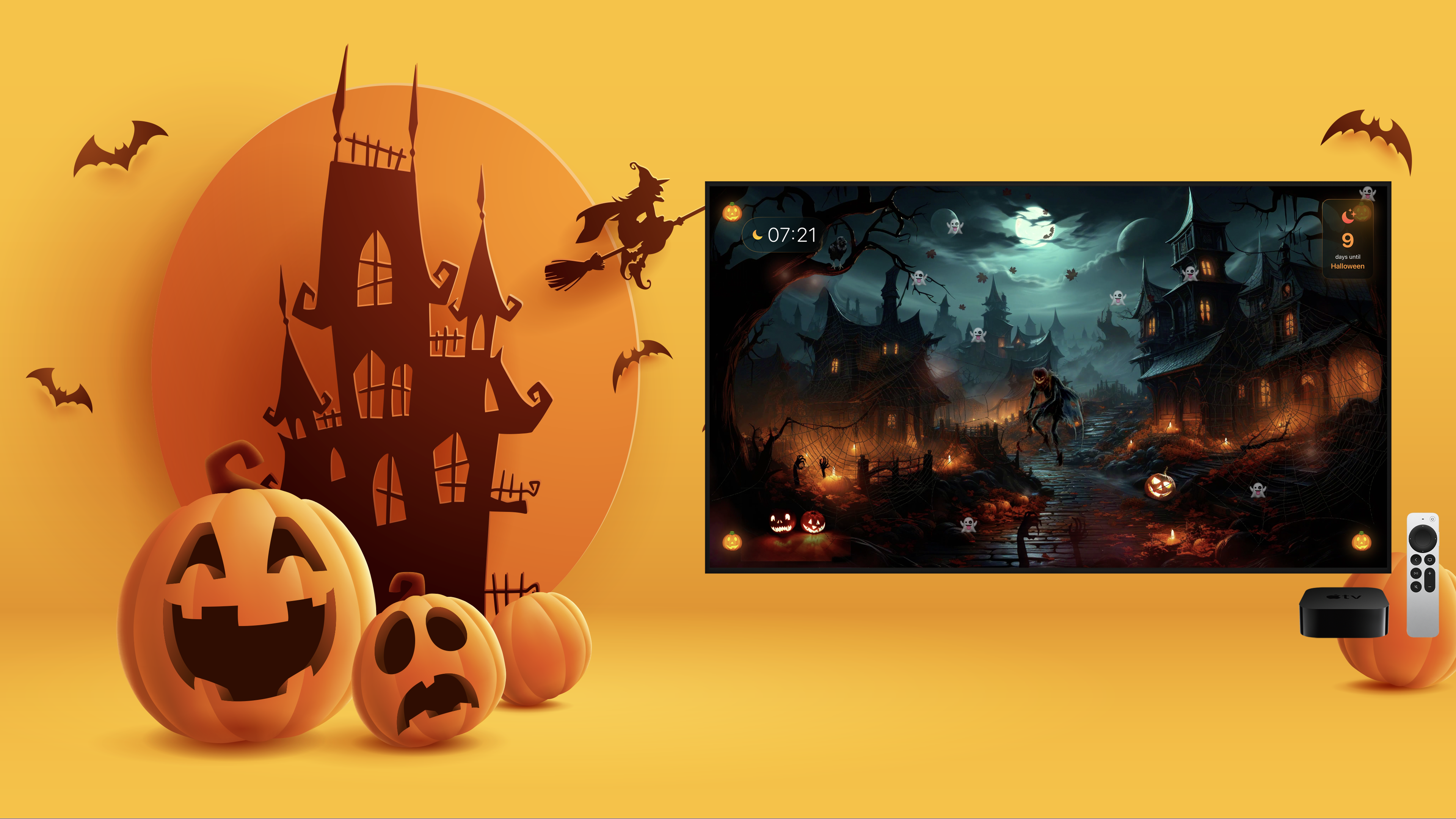 Spooky Halloween Apple TV screenshot 1