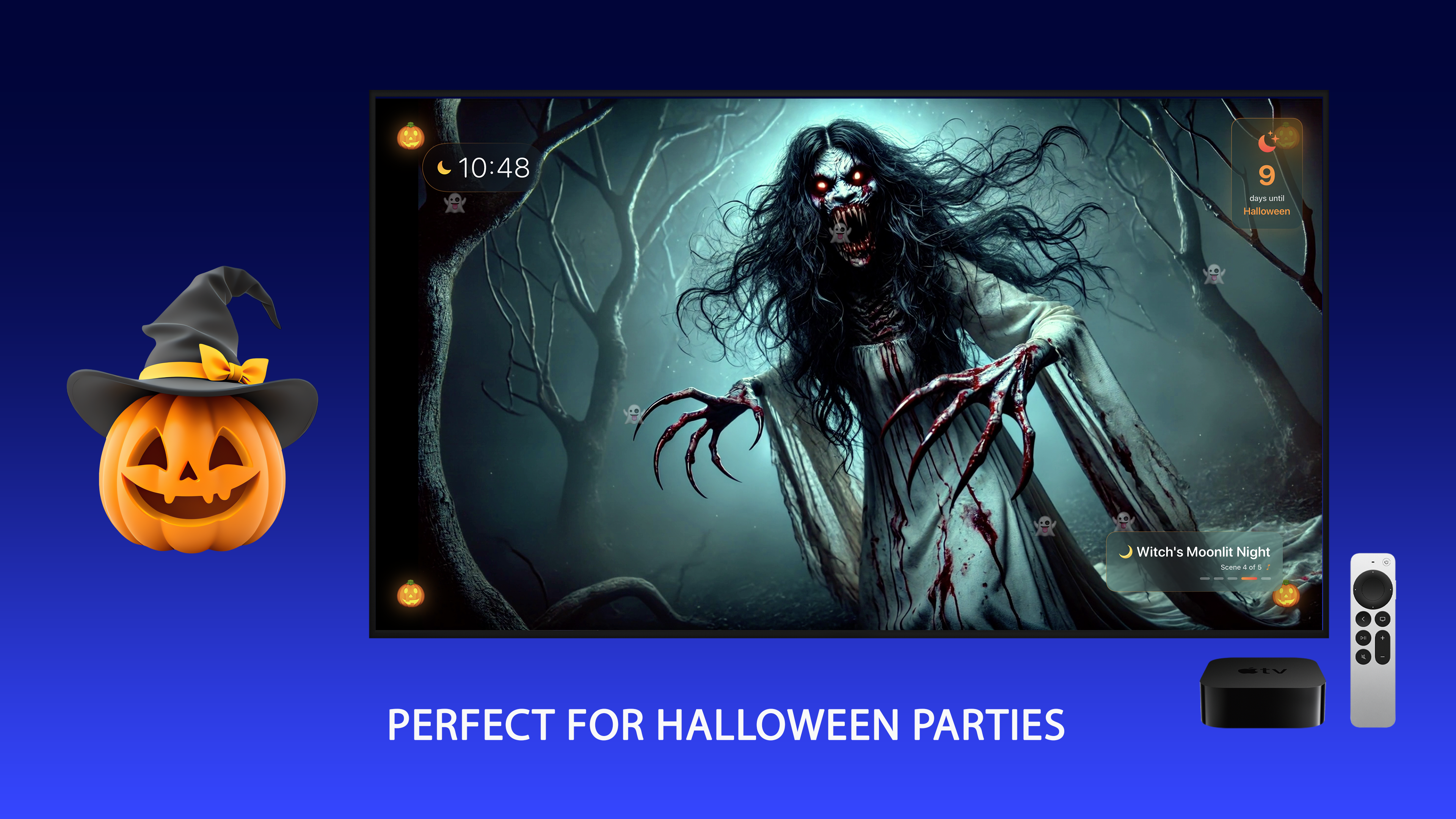 Spooky Halloween Apple TV screenshot 4