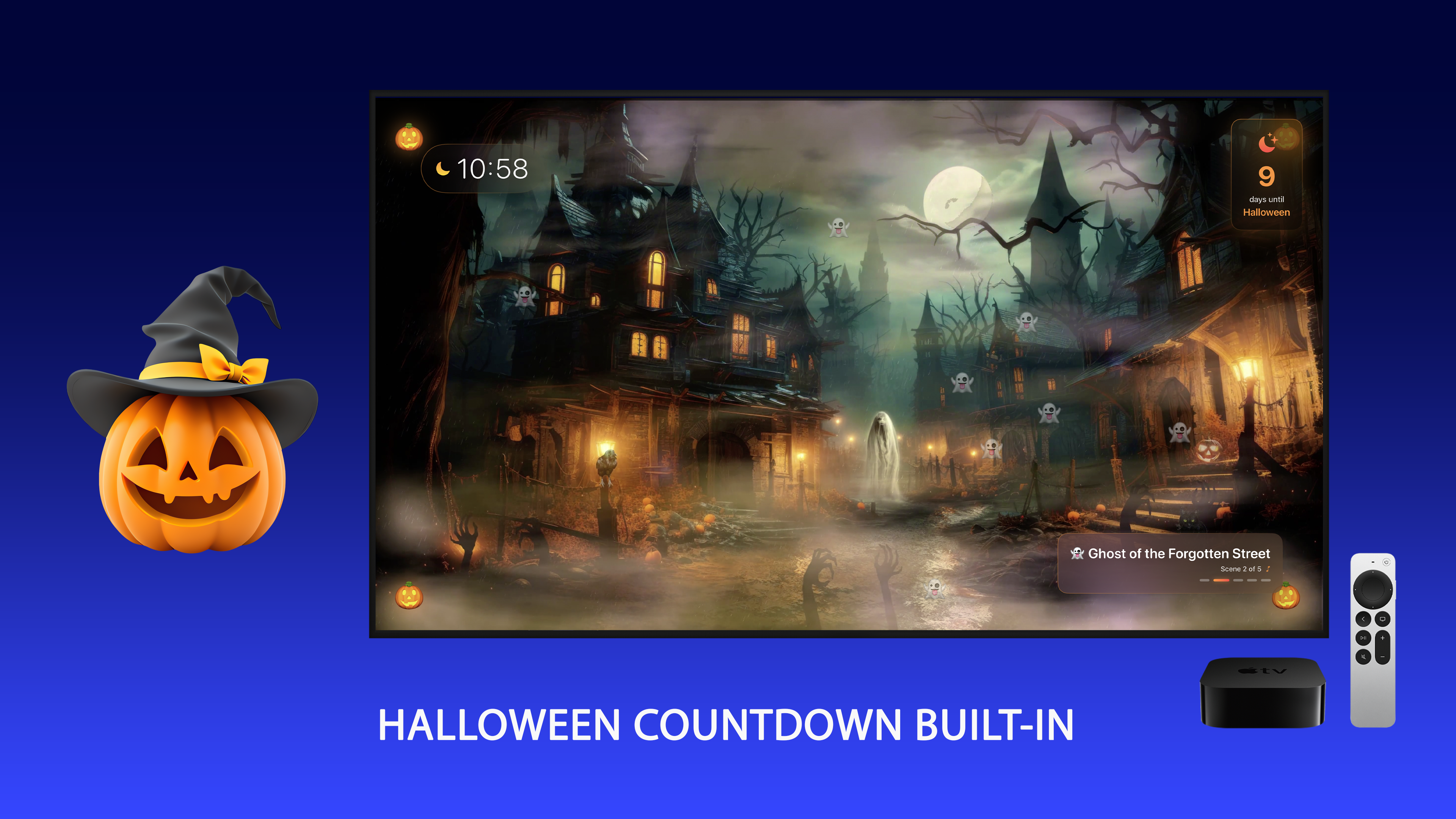 Spooky Halloween Apple TV screenshot 6
