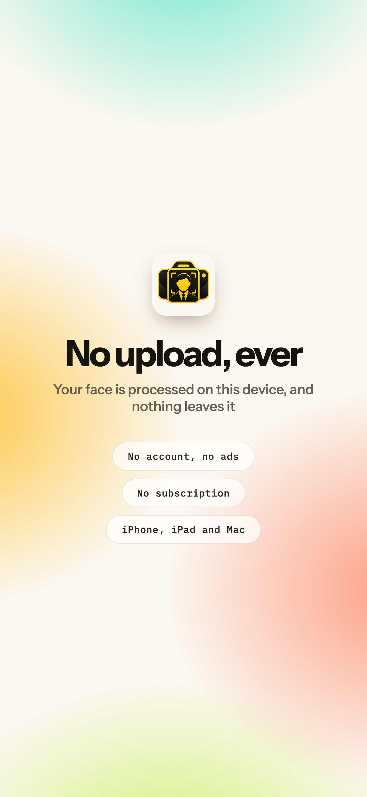 IDShot on iPhone, screen 10