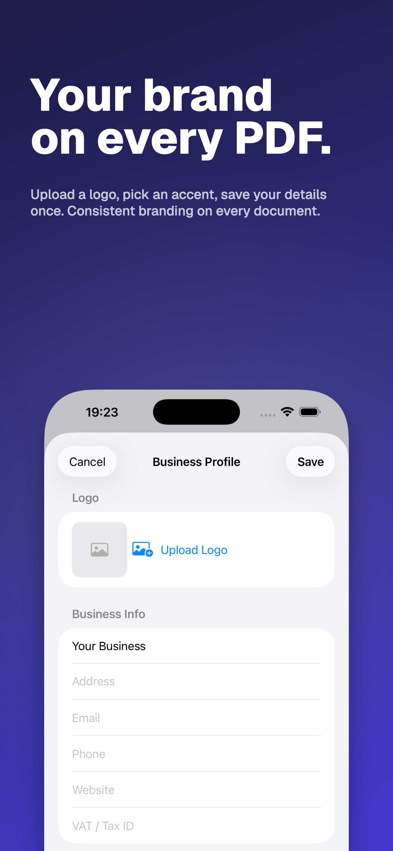 Invoice Maker iPhone screenshot 9