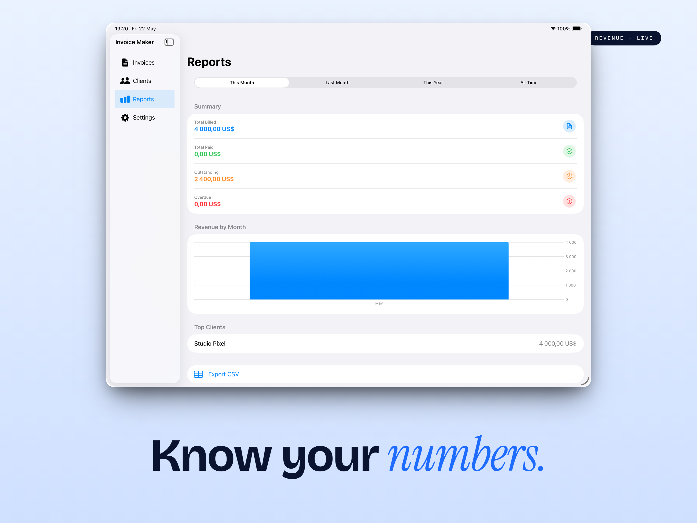 Invoice Maker iPad screenshot 7