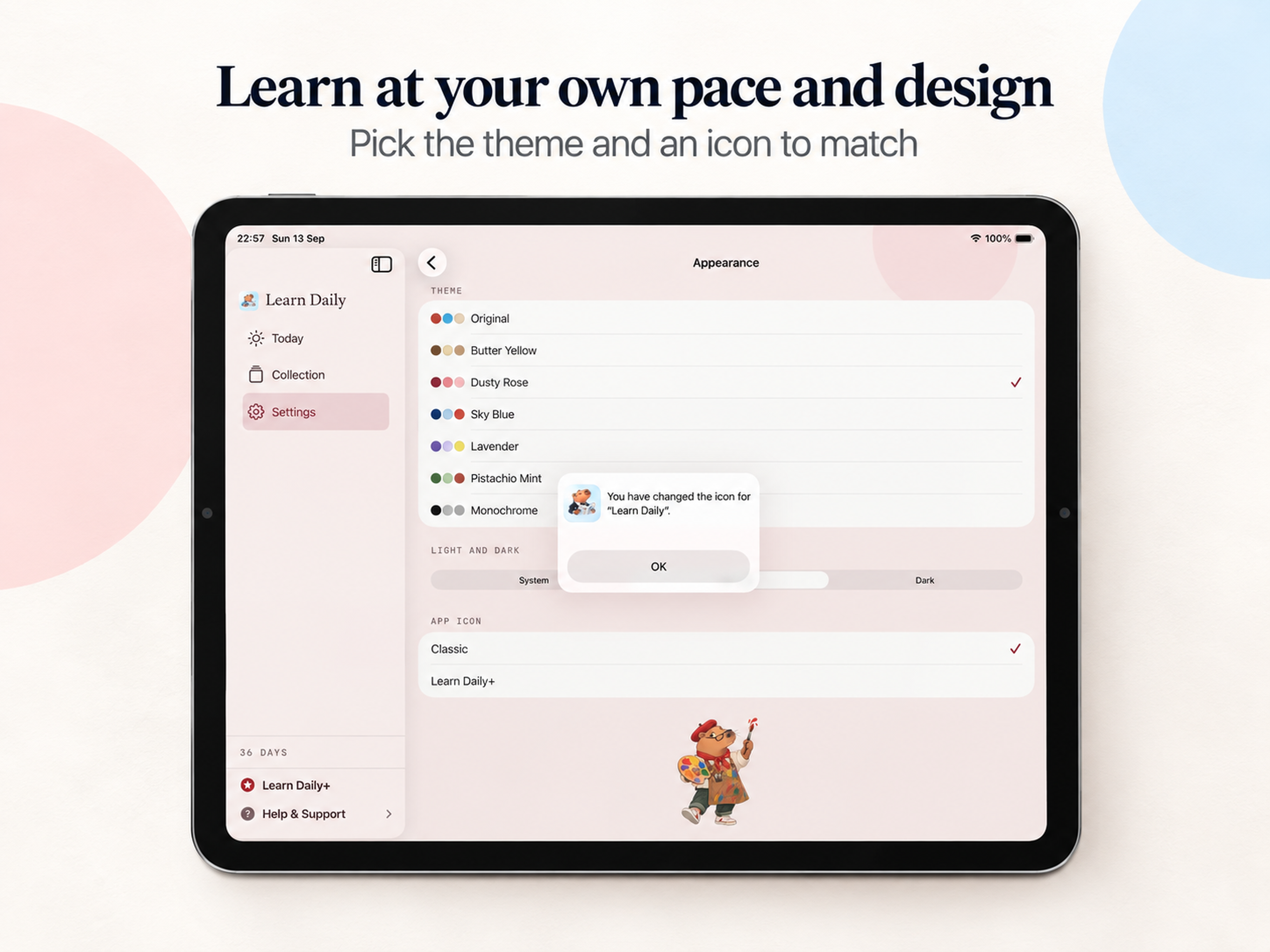 Learn Daily on iPad, screen 5