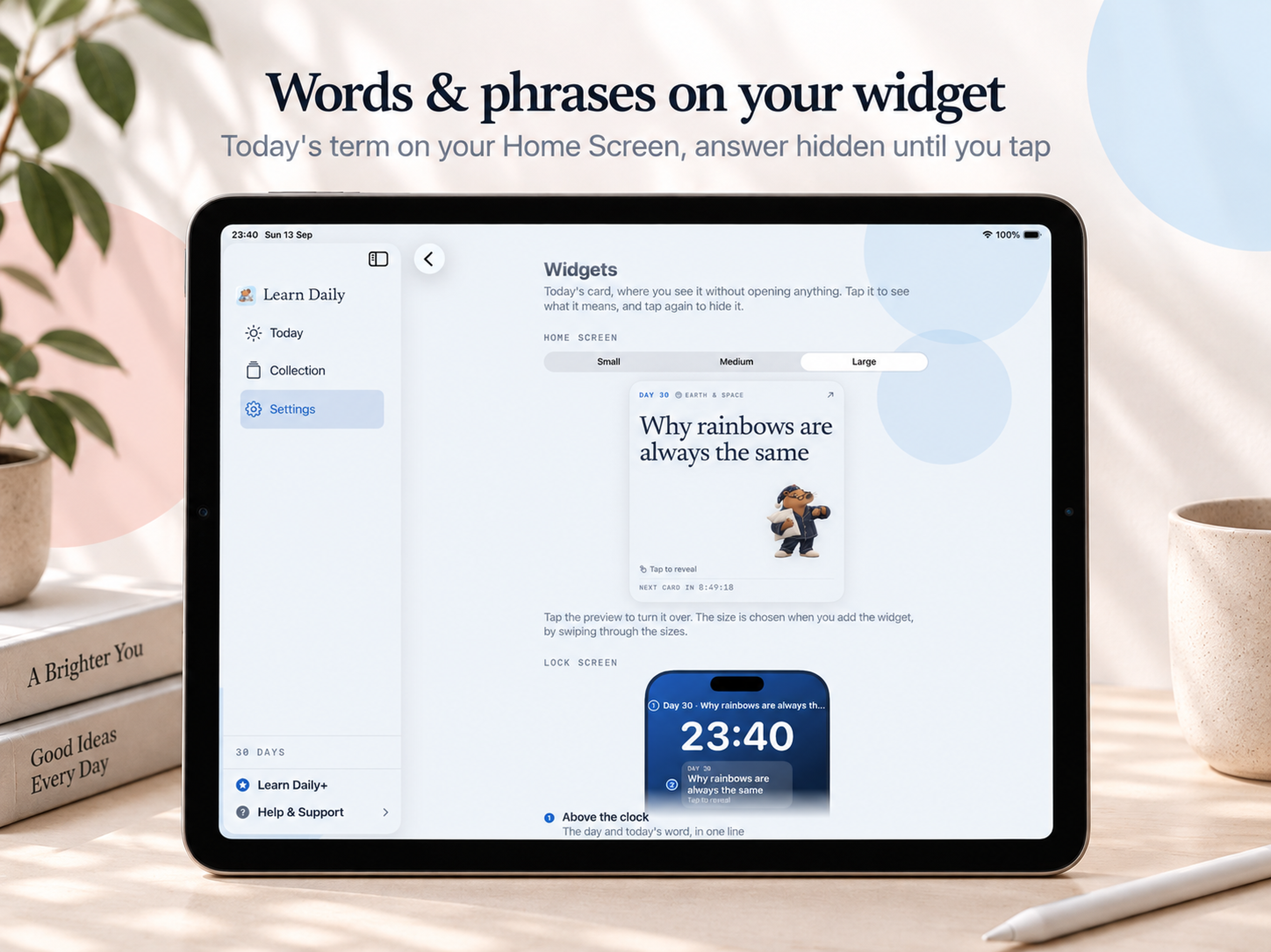 Learn Daily on iPad, screen 9