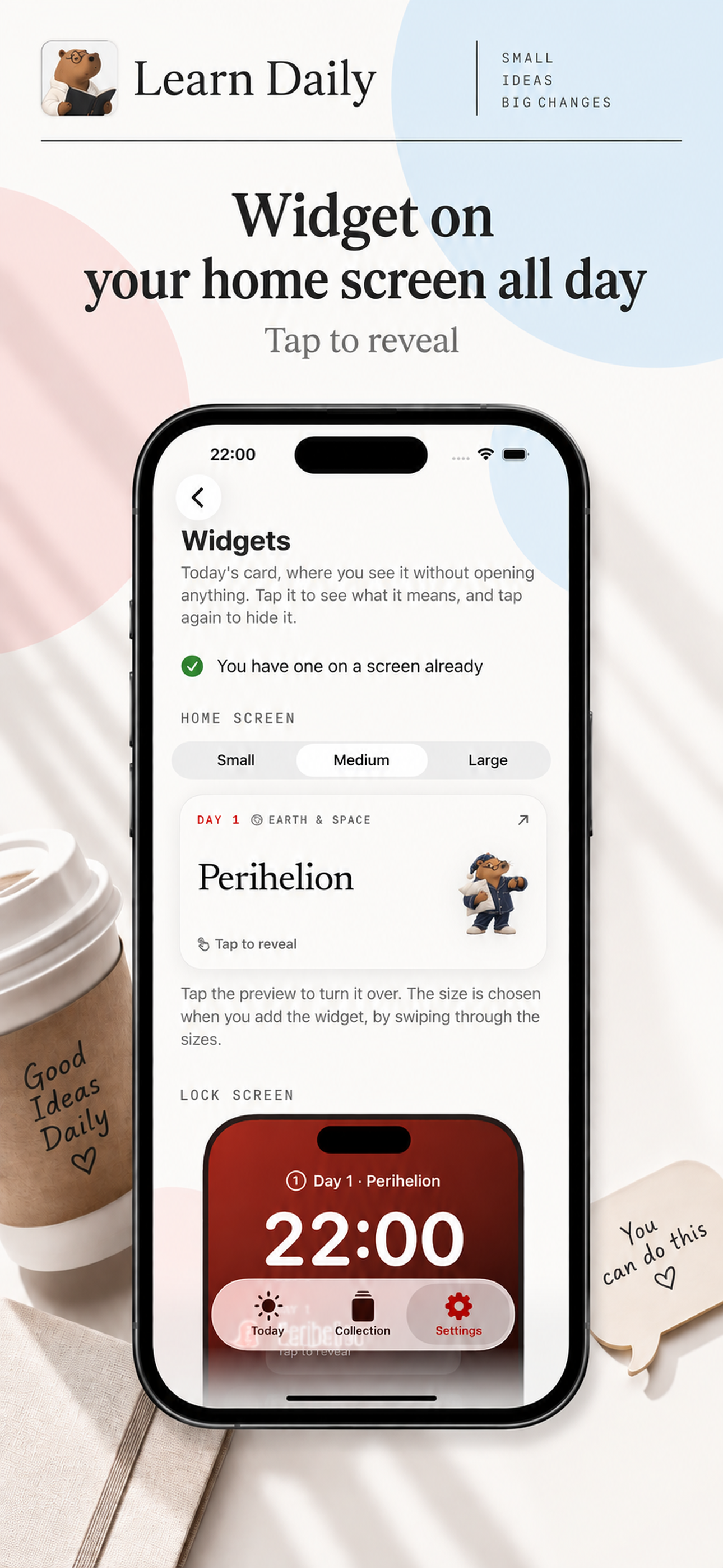 Learn Daily on iPhone, screen 10