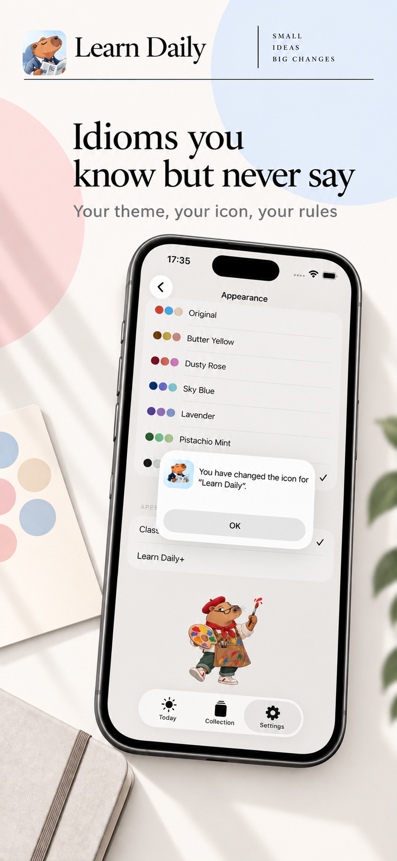 Learn Daily on iPhone, screen 4